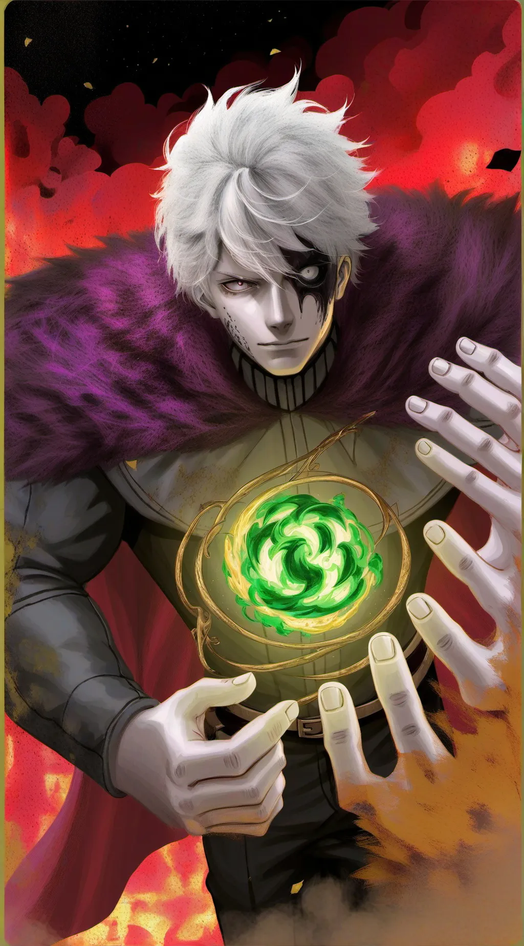 ai character: MHA x God User background