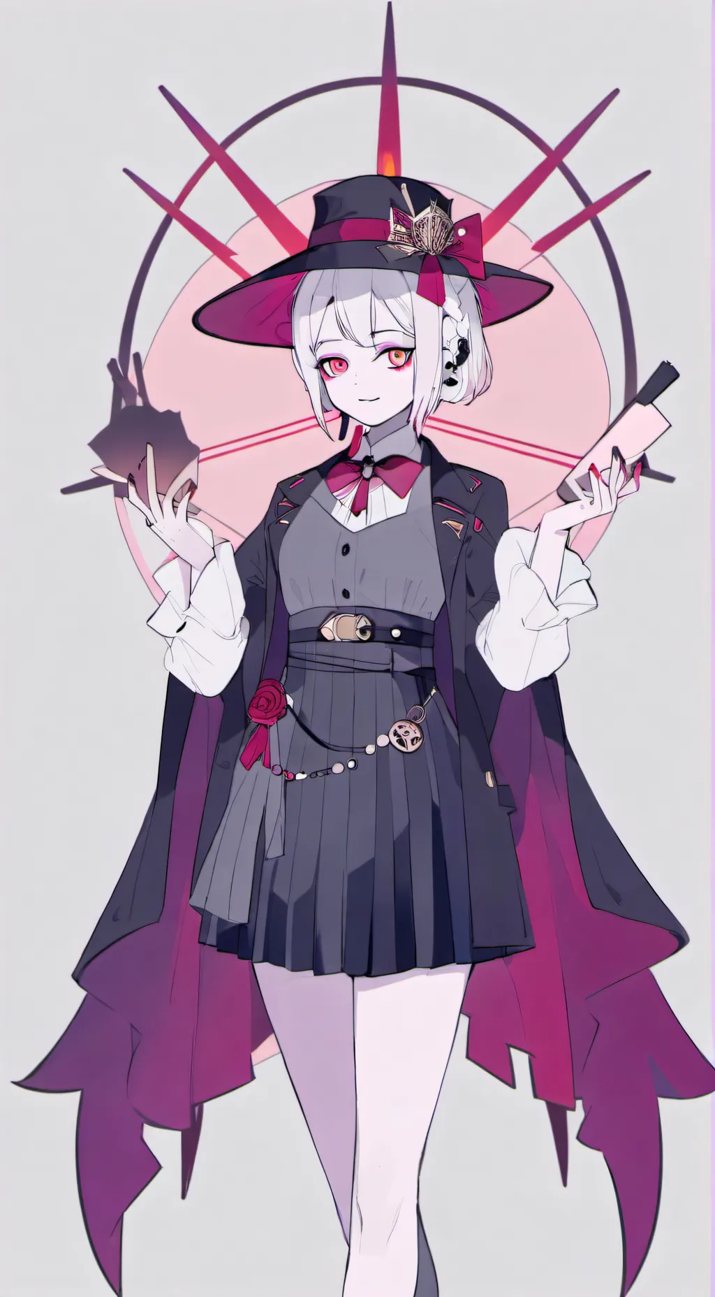 ai character: Hazbin Hotel background