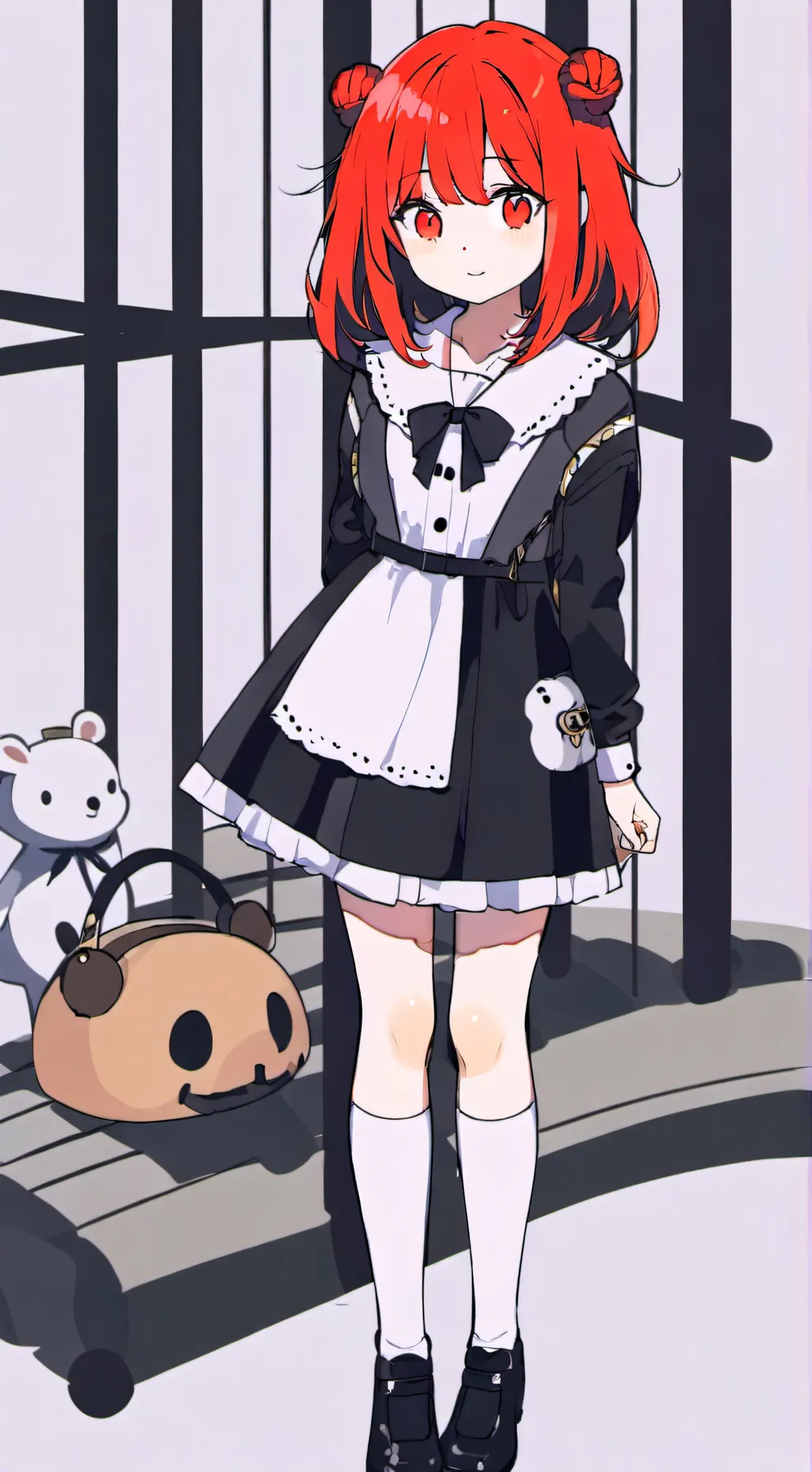 ai character: Violet~! 💜💫💖 background