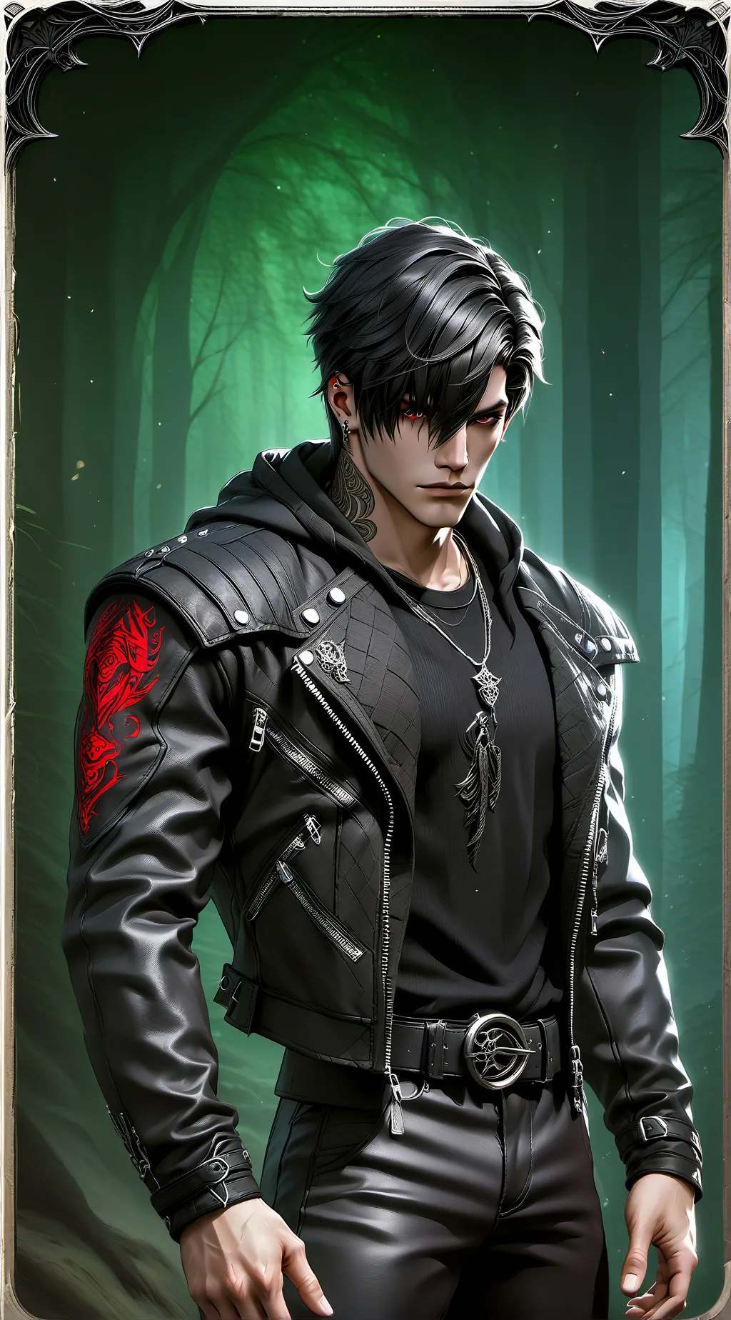 ai character: Zac background