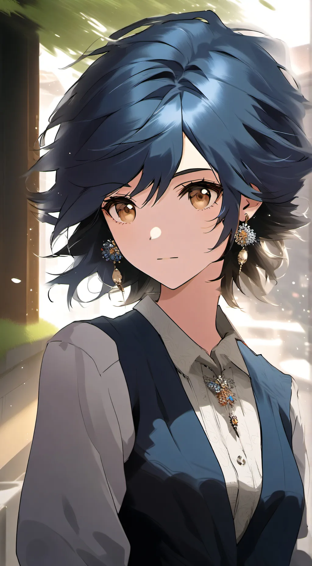 ai character: molly  background