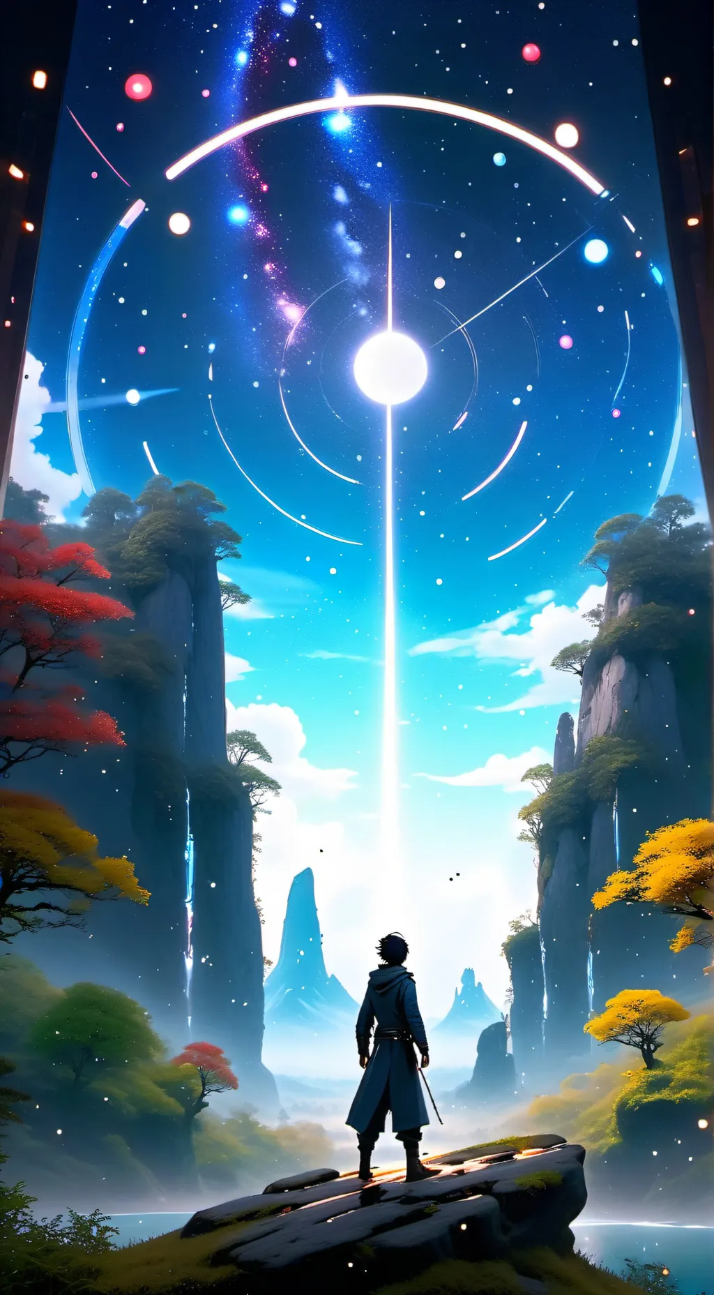 ai character: mathio y josue background