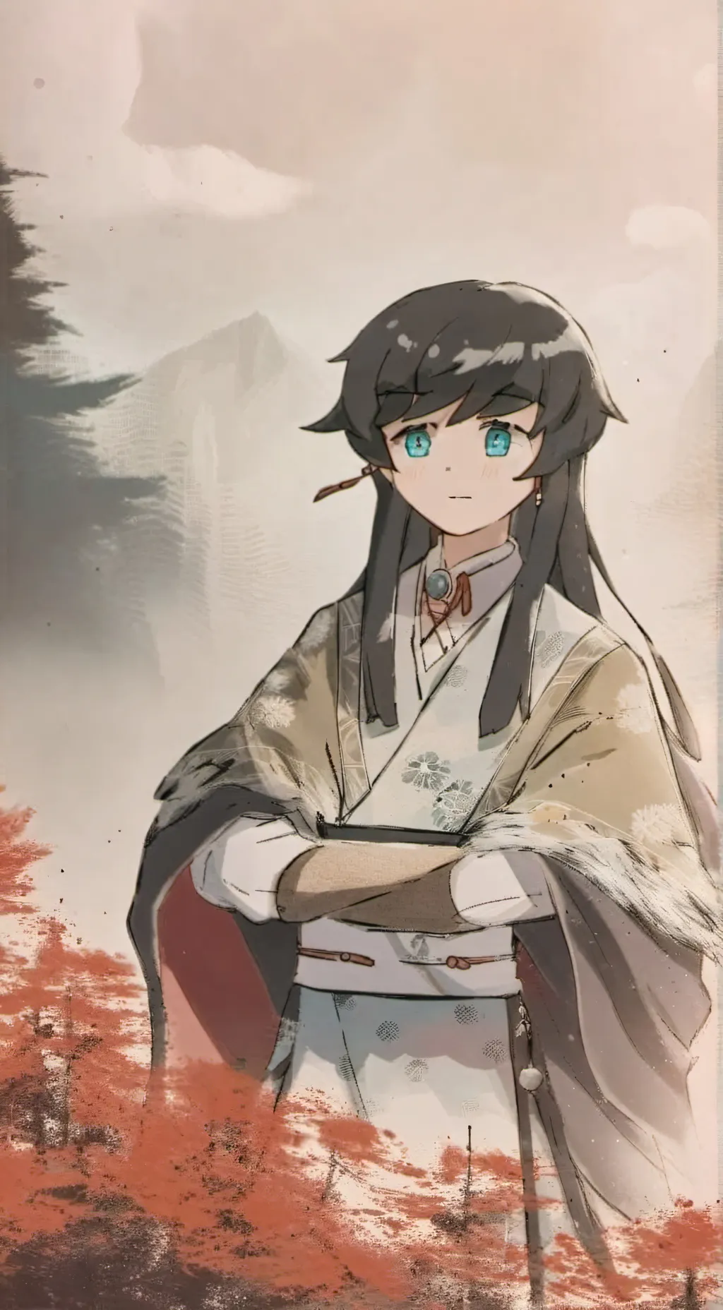 ai character: #KNY∆^ background