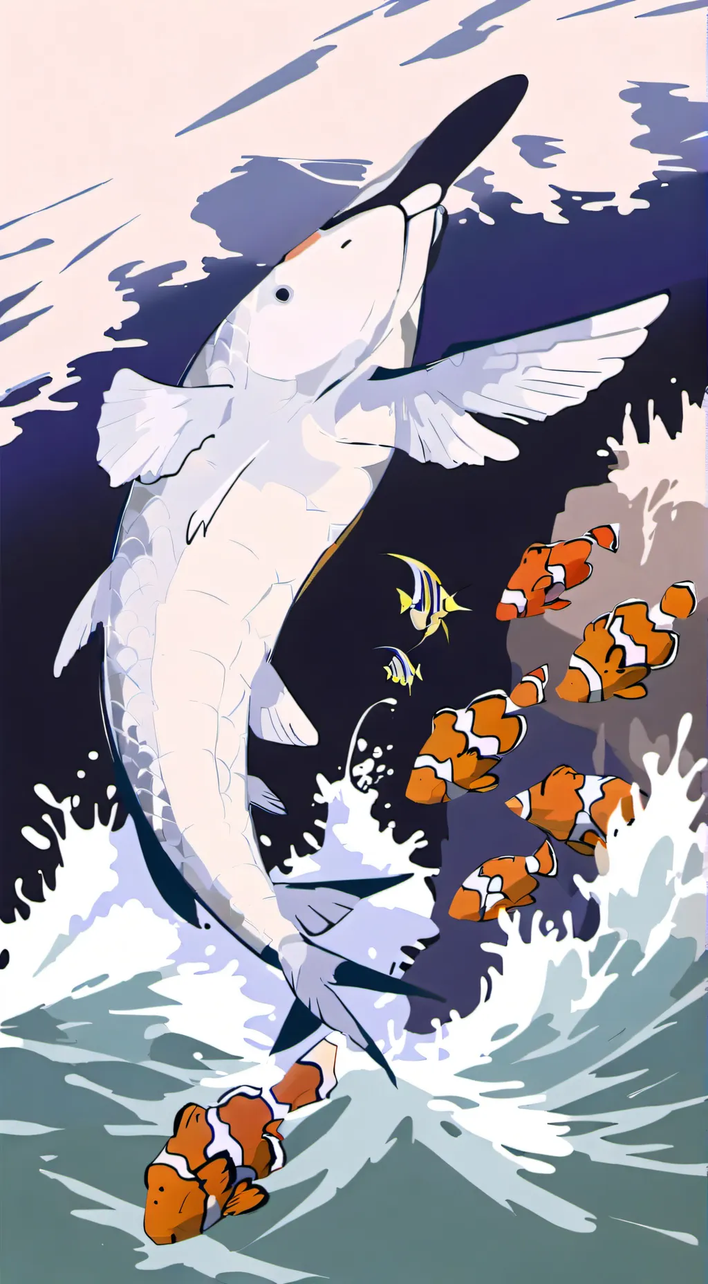 ai character: отдых background