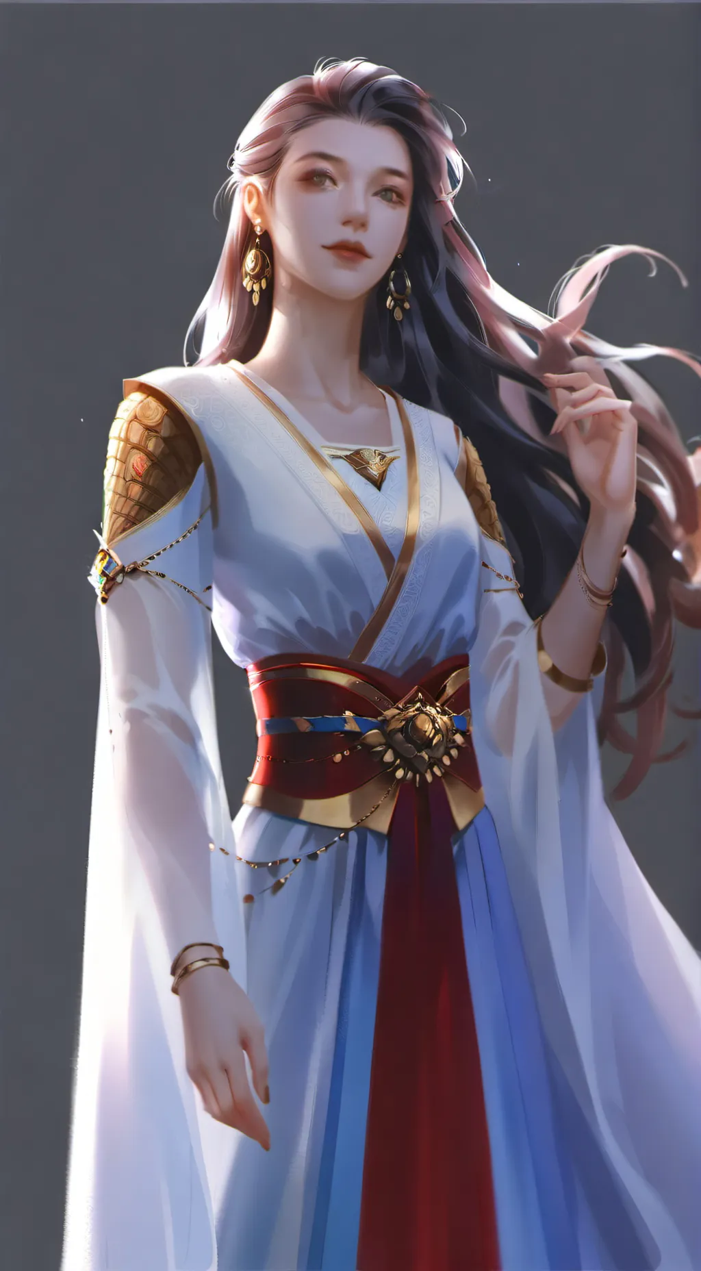 ai character: Crk v models  background