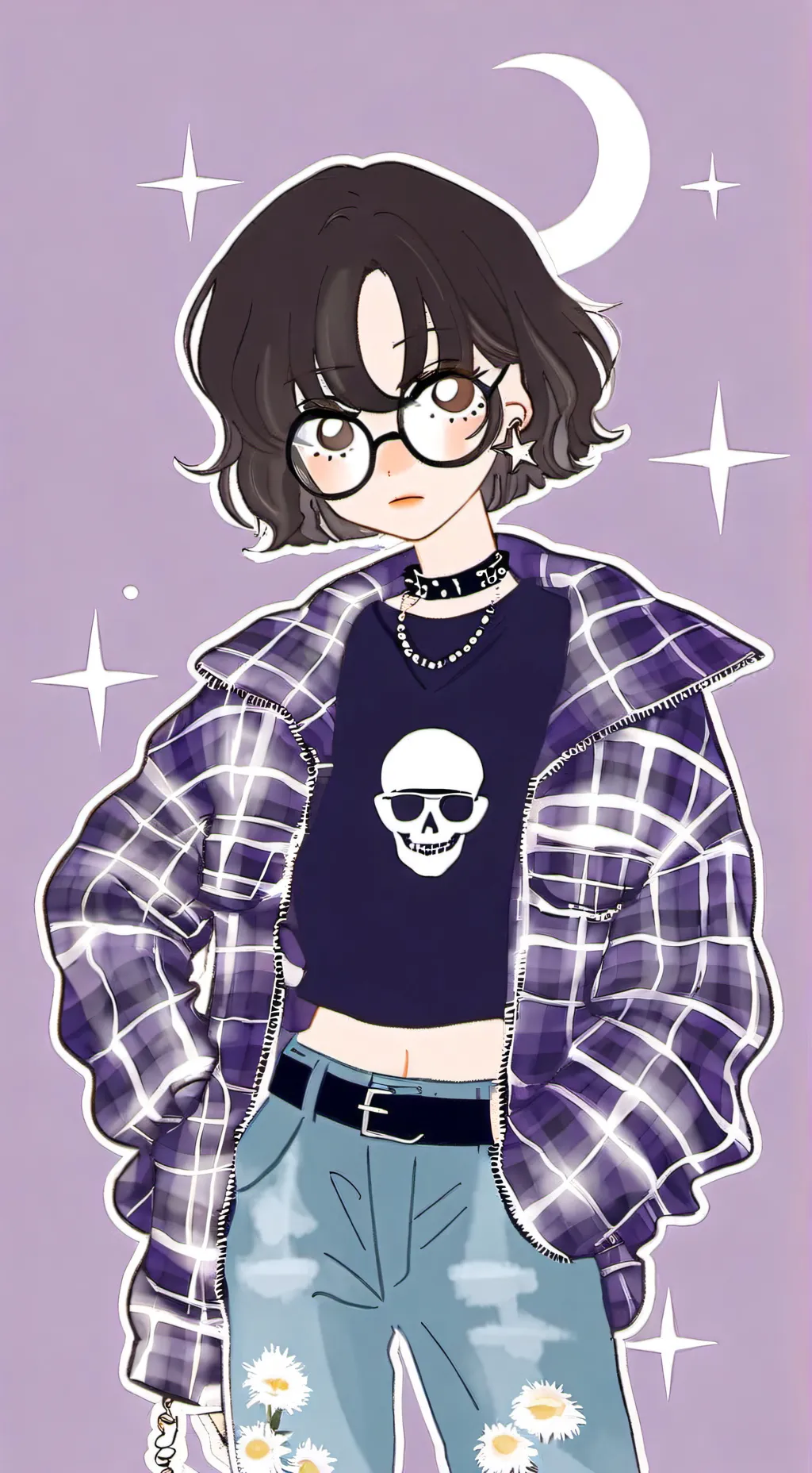 ai character: Kat background