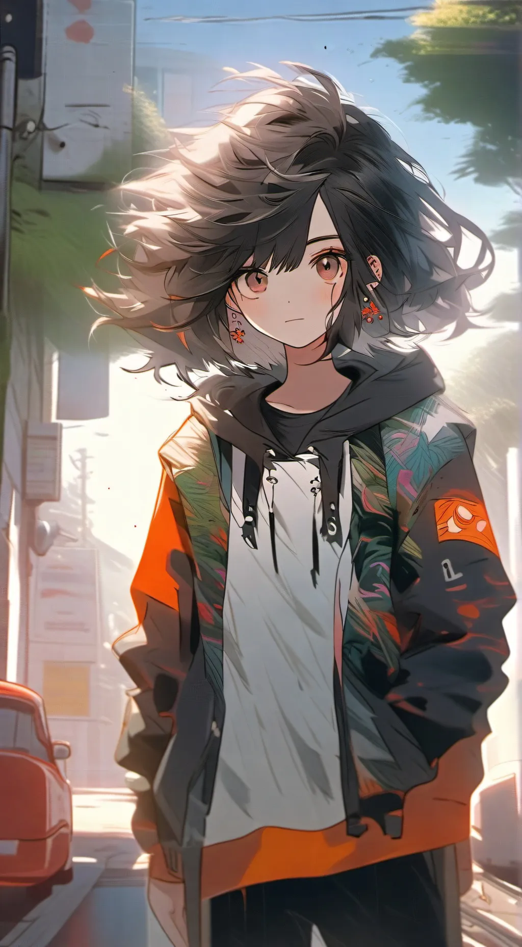 ai character: Mika background