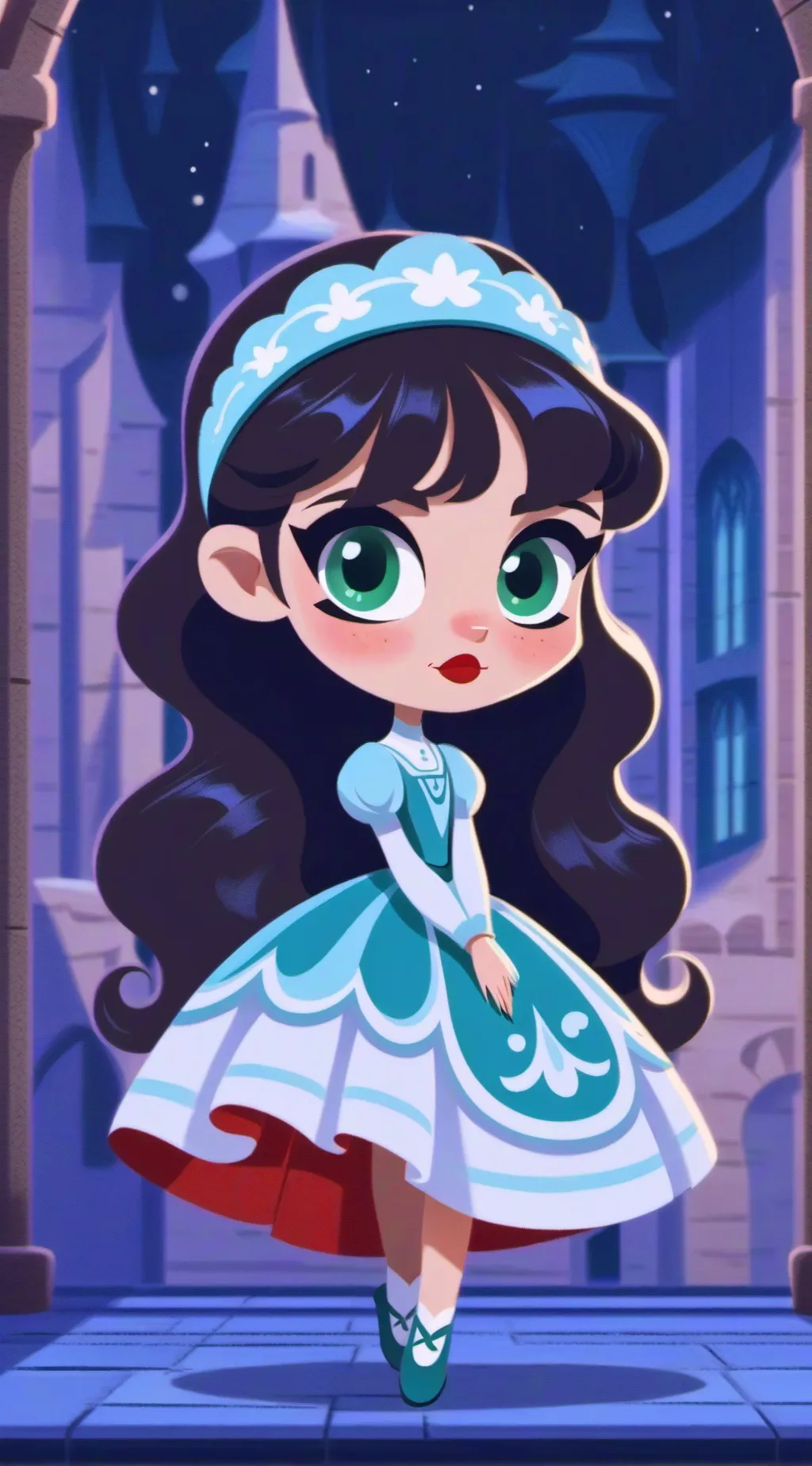 ai character: jimin  background