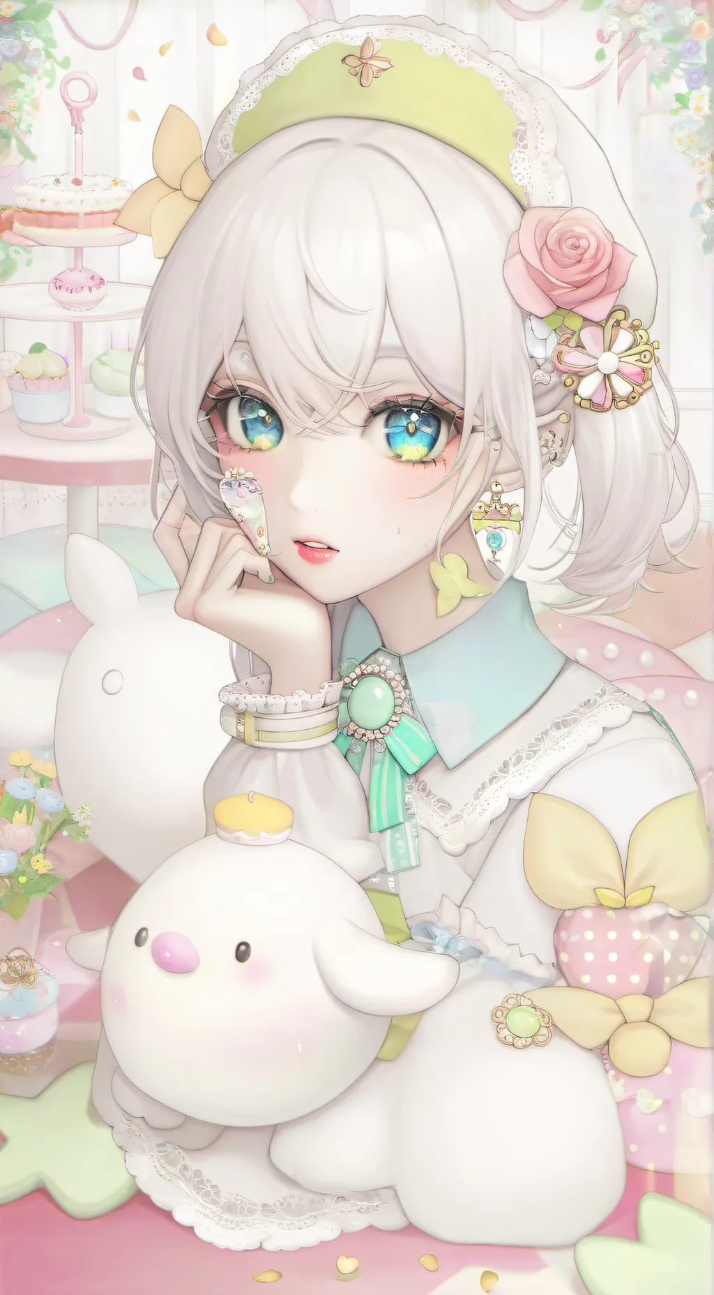 ai character: 💗Lily💗 background