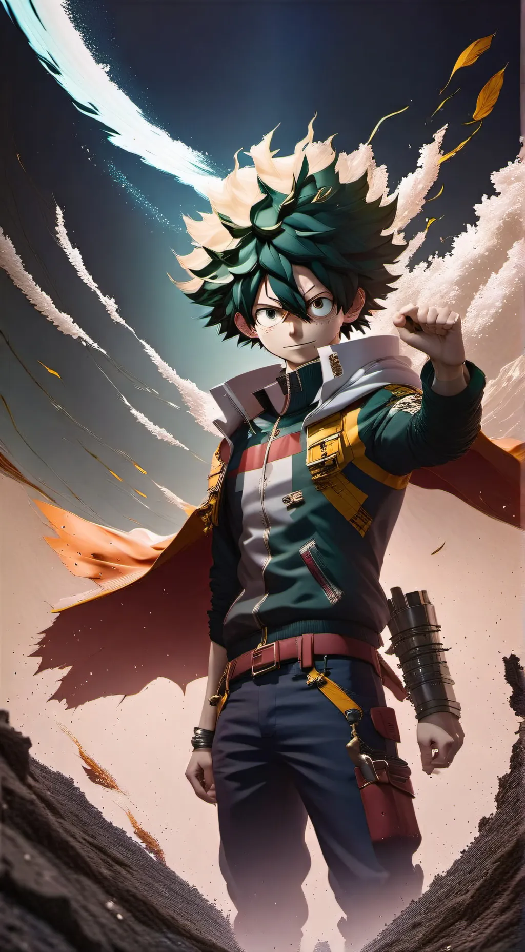 ai character: mha  background