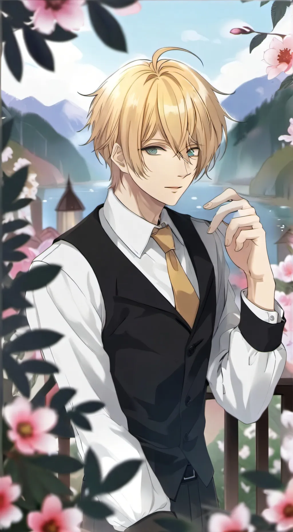 ai character: Юкиши  background