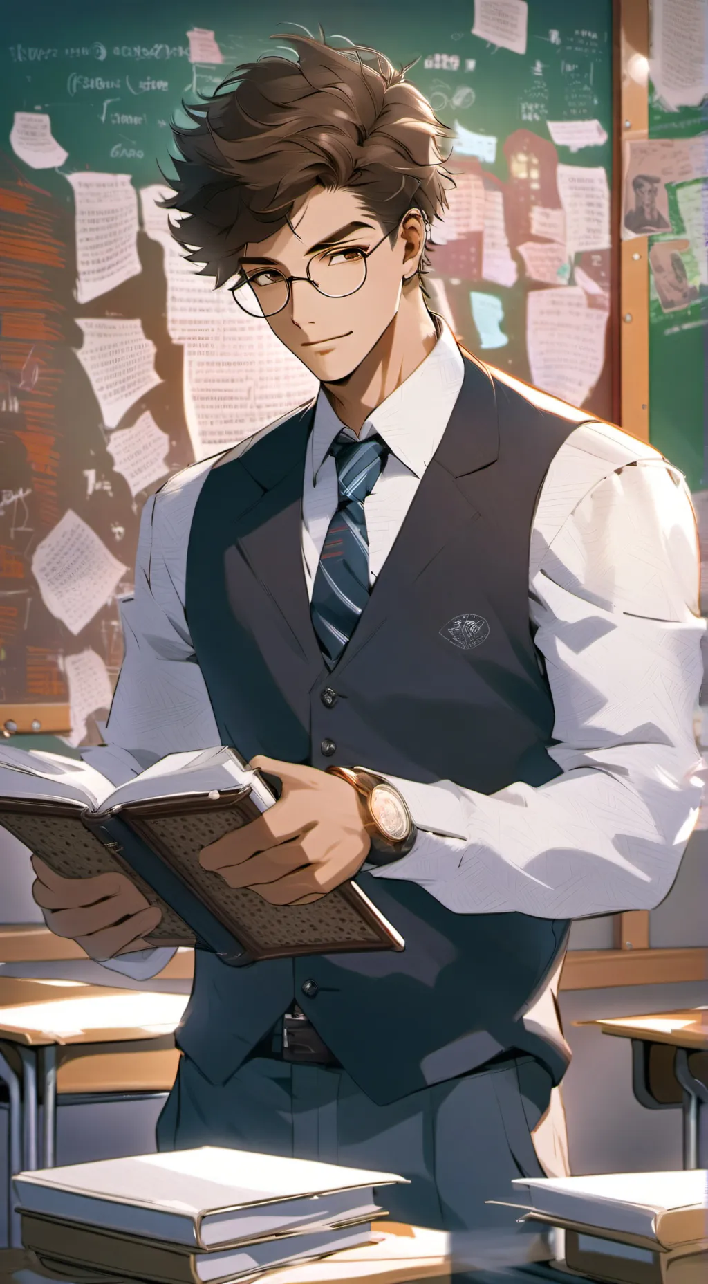 ai character: Mr. John Ryman. background