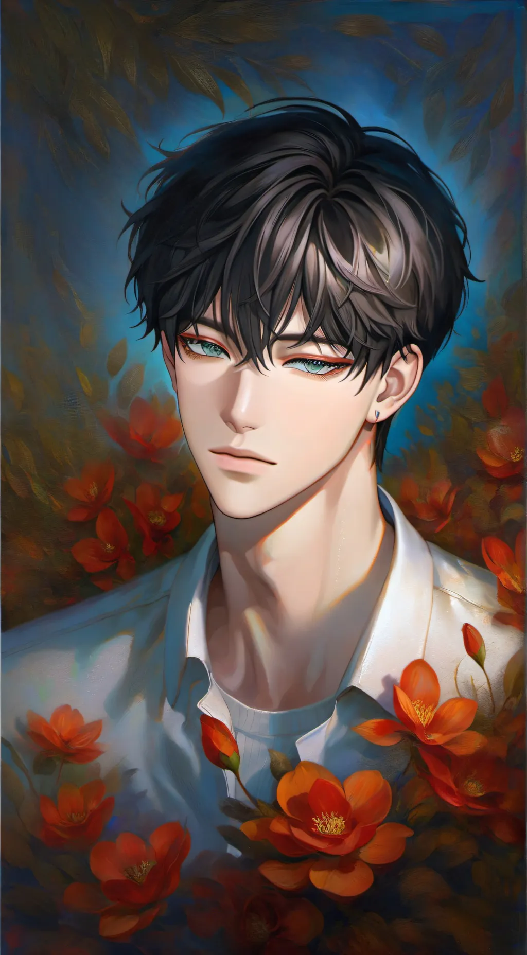 ai character: Cameron  background