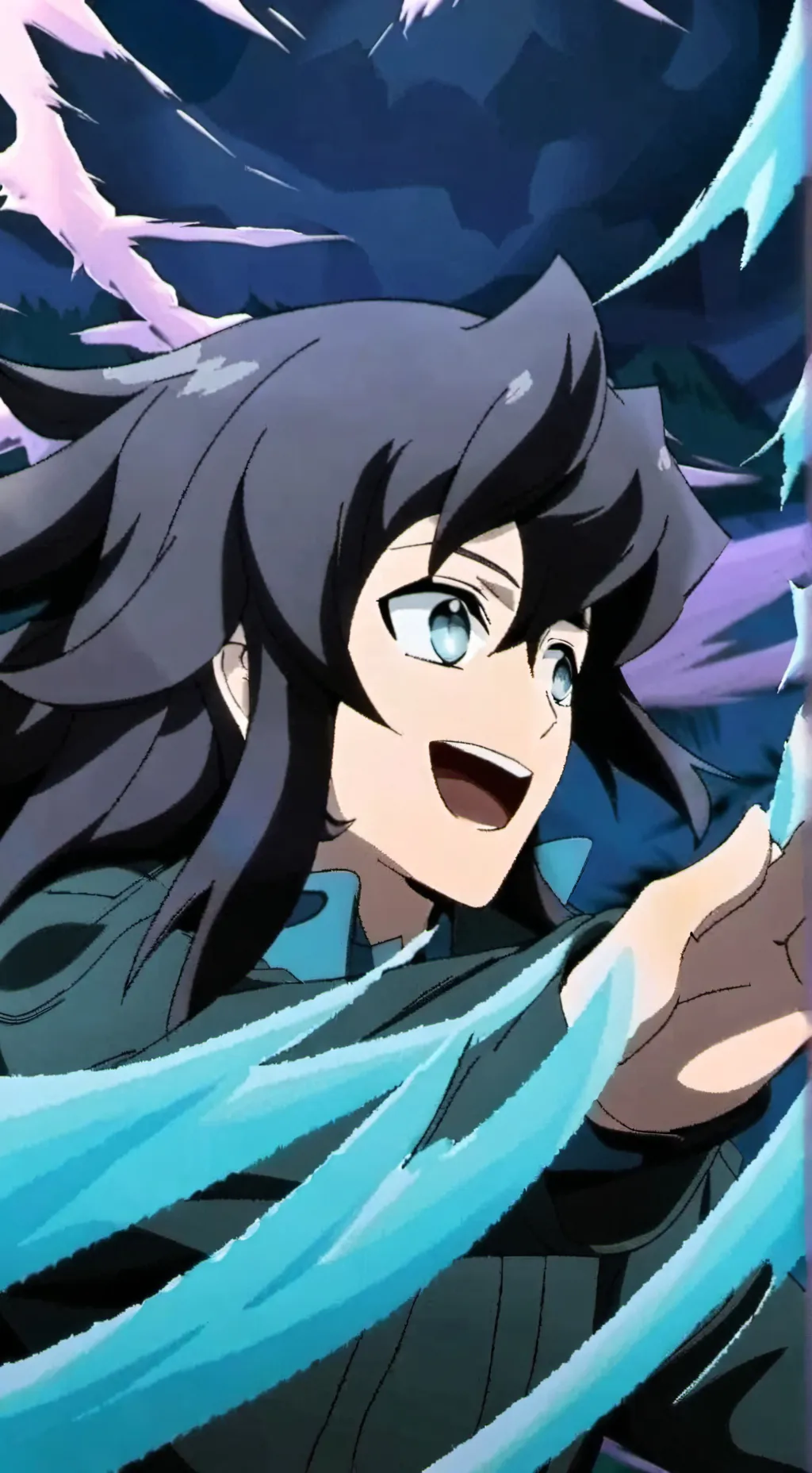 ai character: kny background