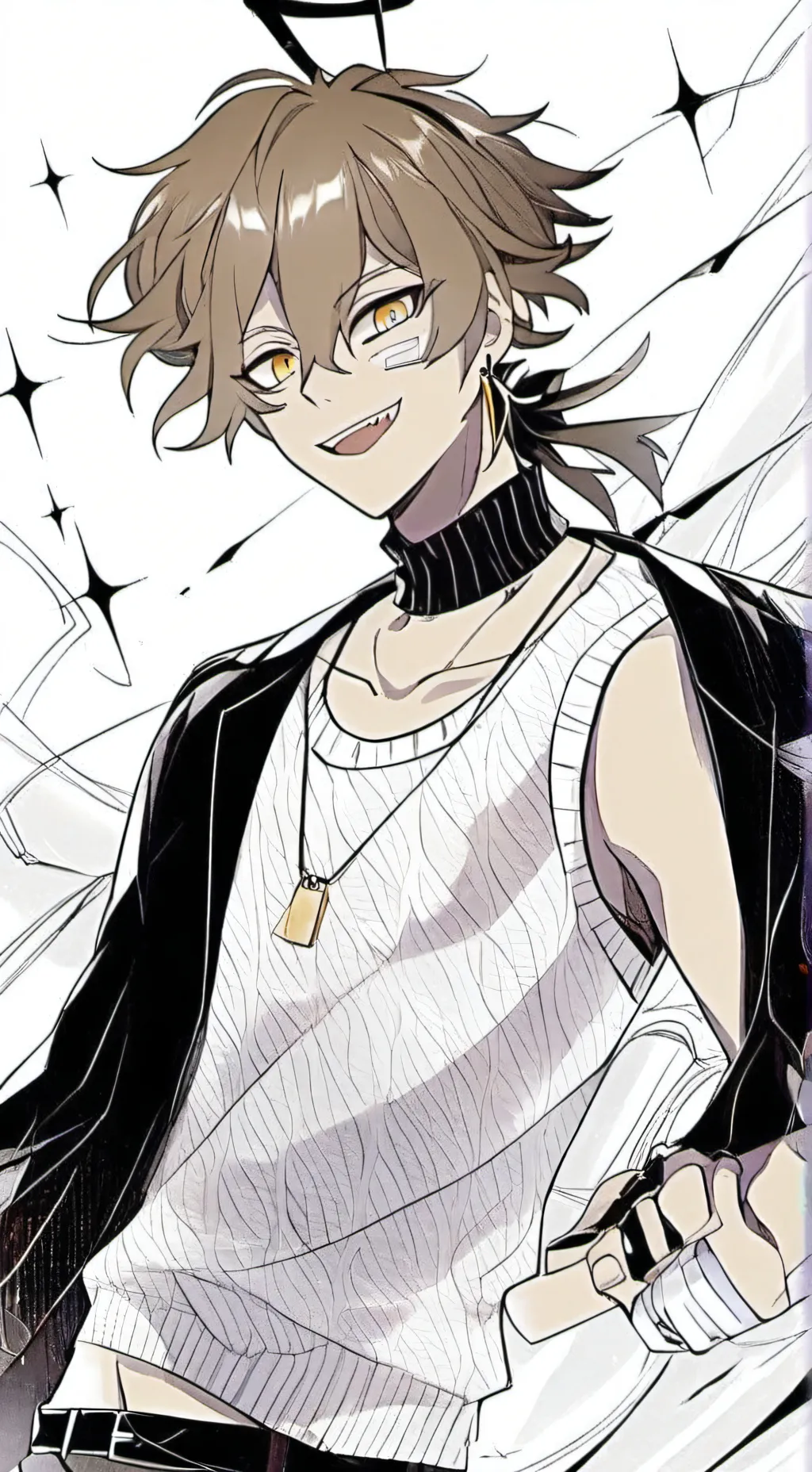 ai character: Leo background