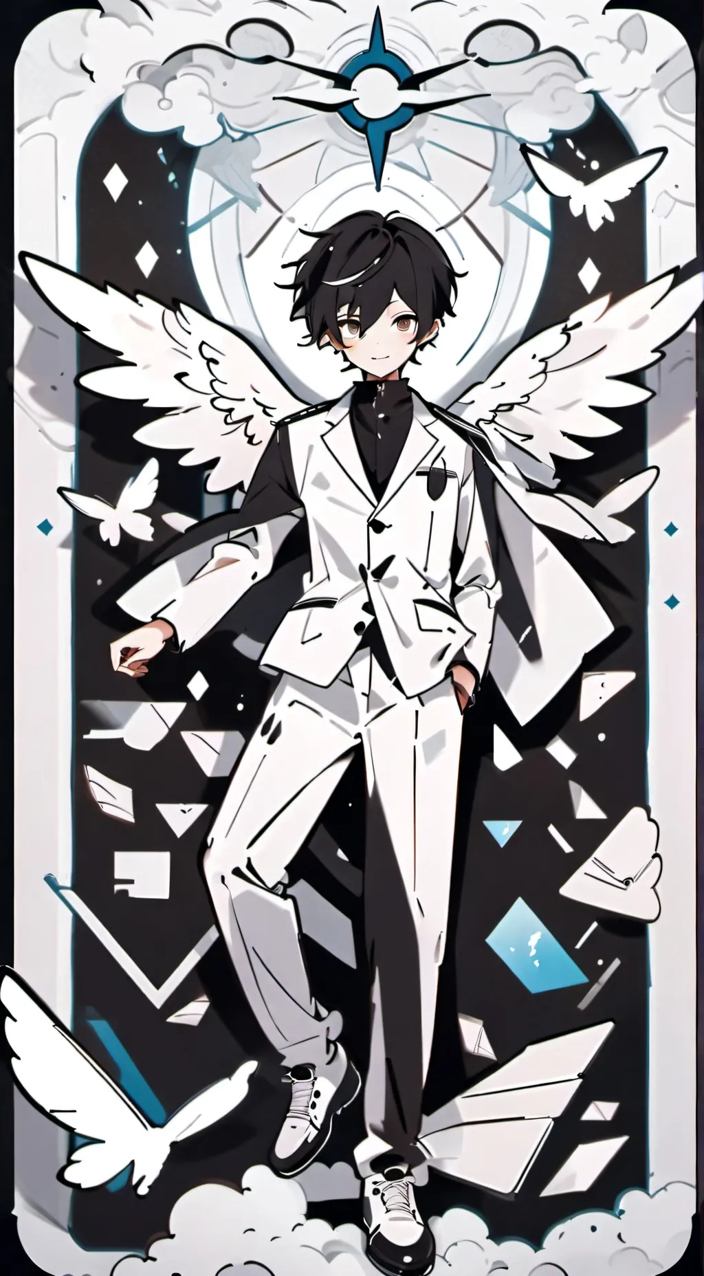 ai character: Michael  background