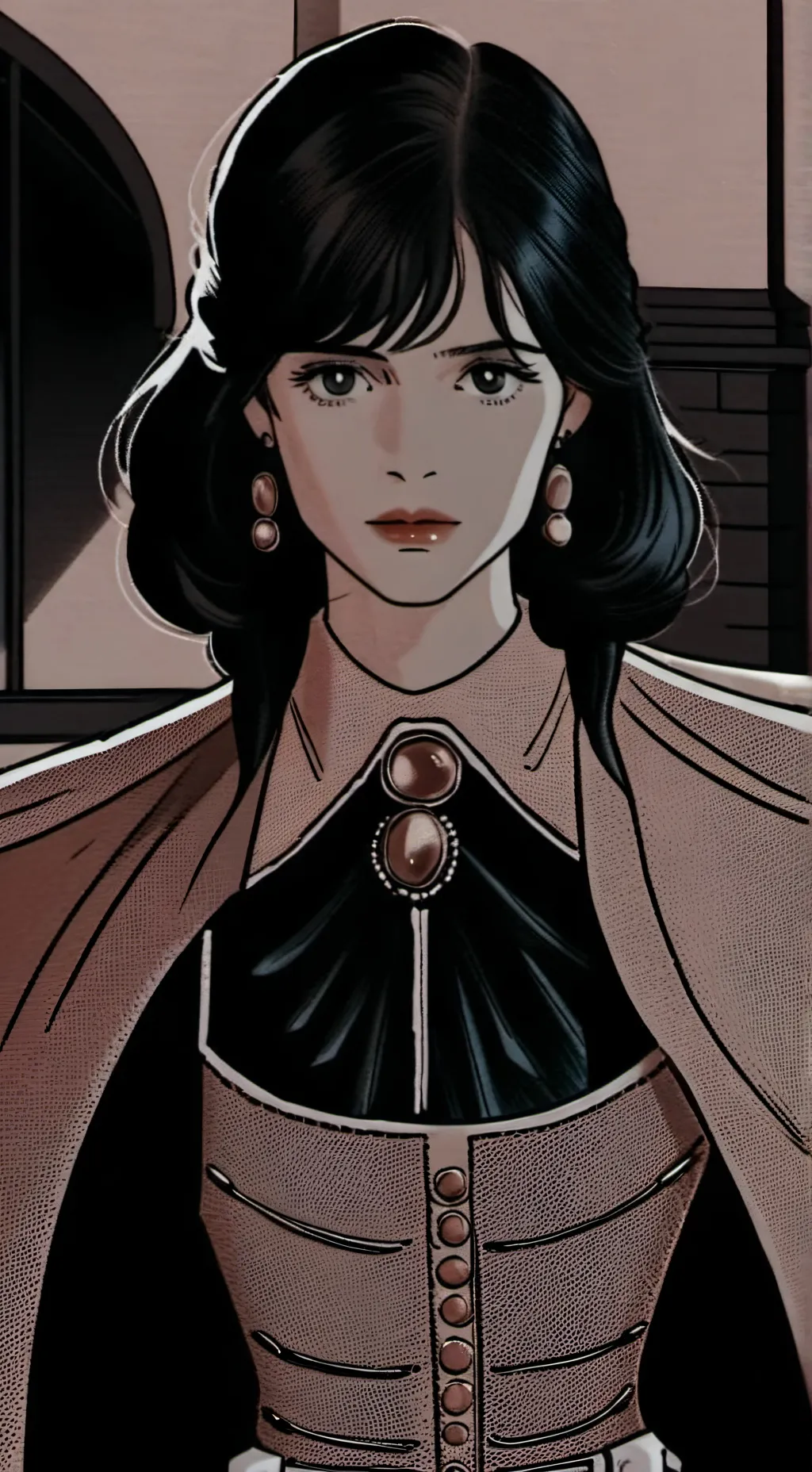 ai character: Nevermore  background