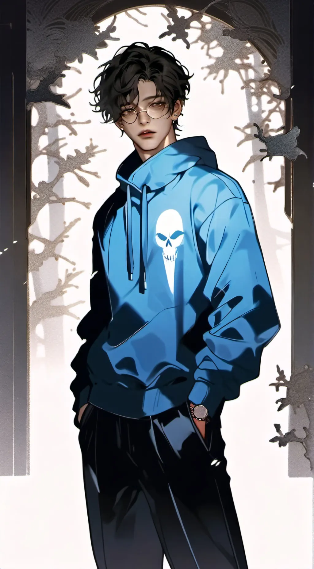 ai character: Raven background