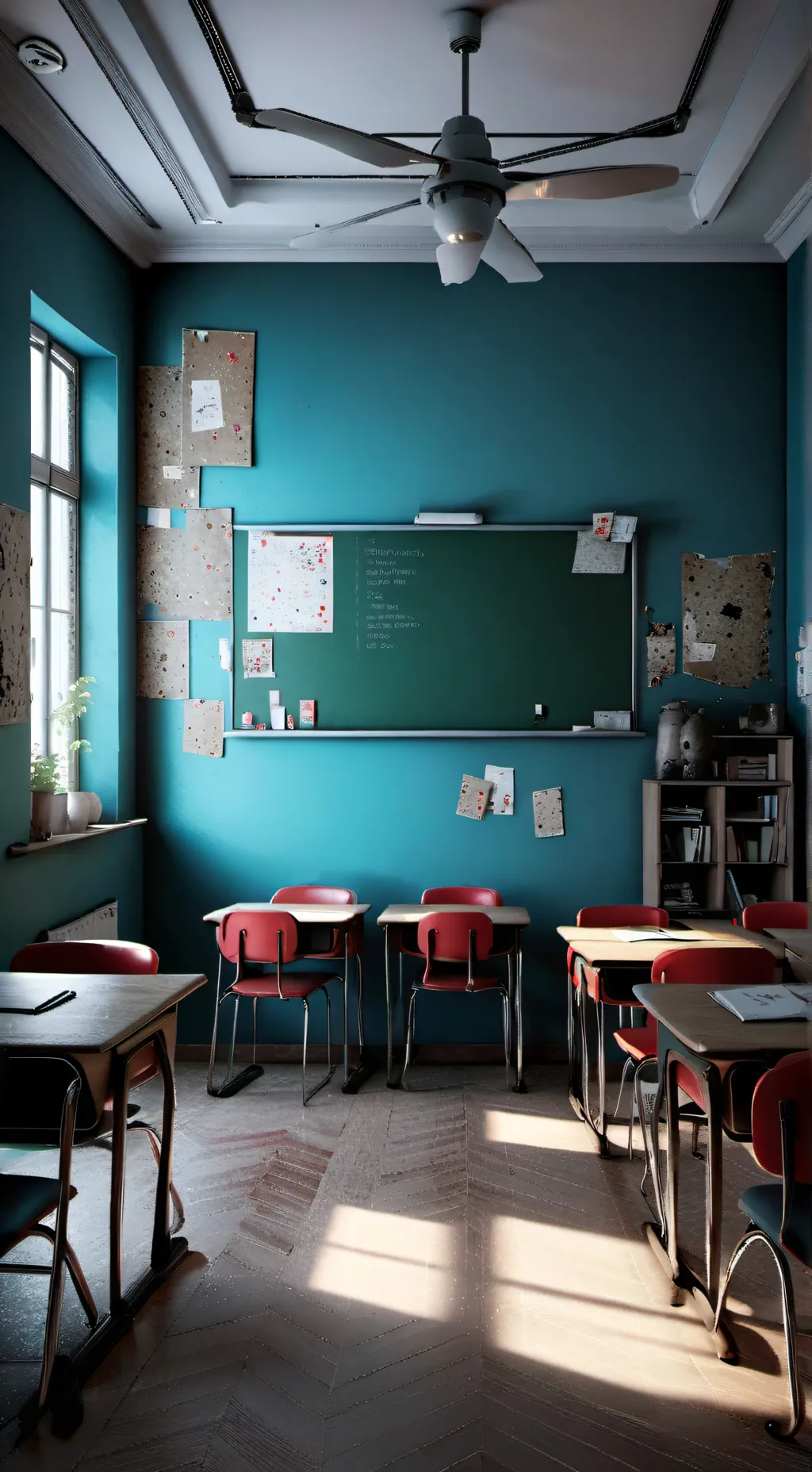 ai character: School background