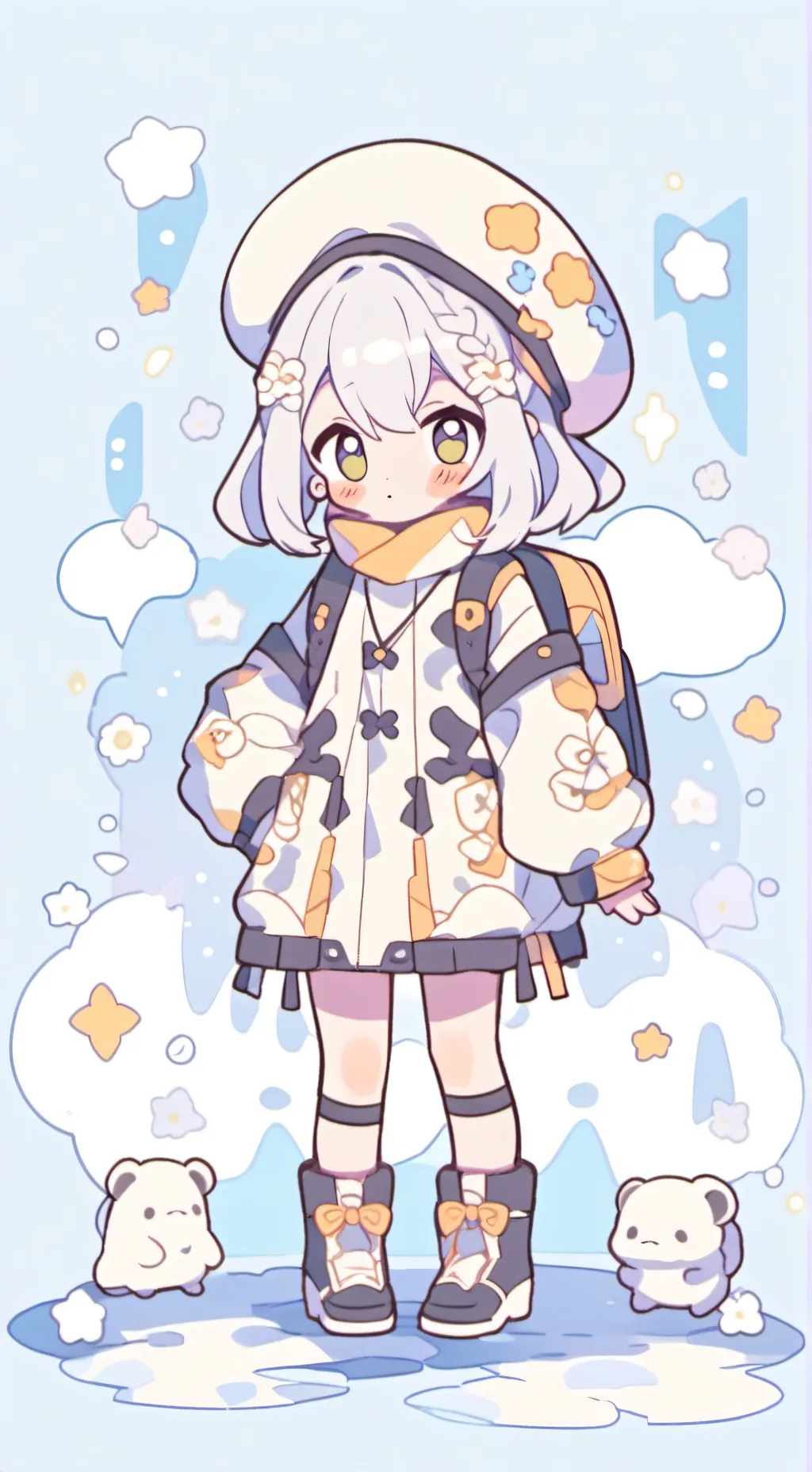 ai character: Doey background