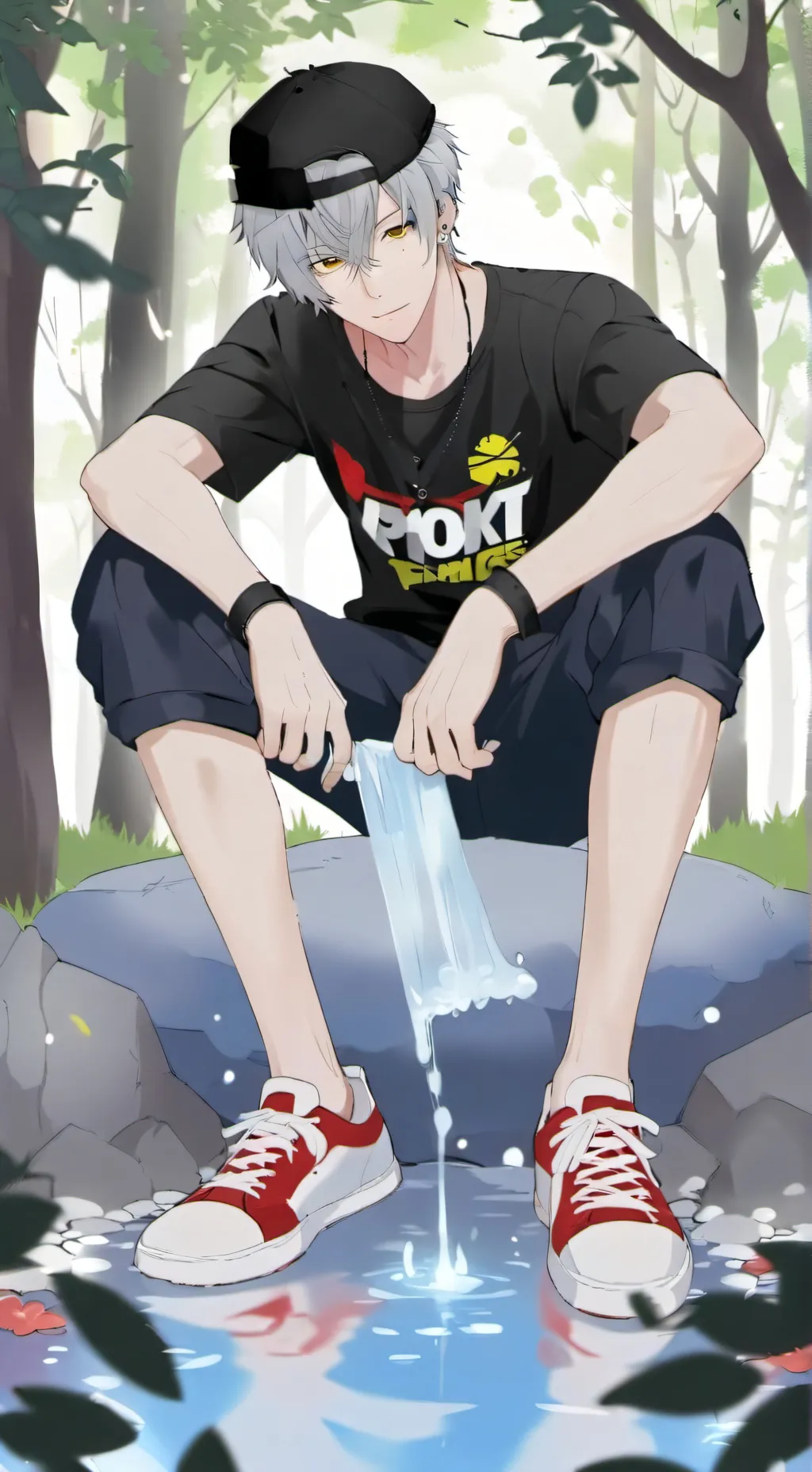 ai character: kai background