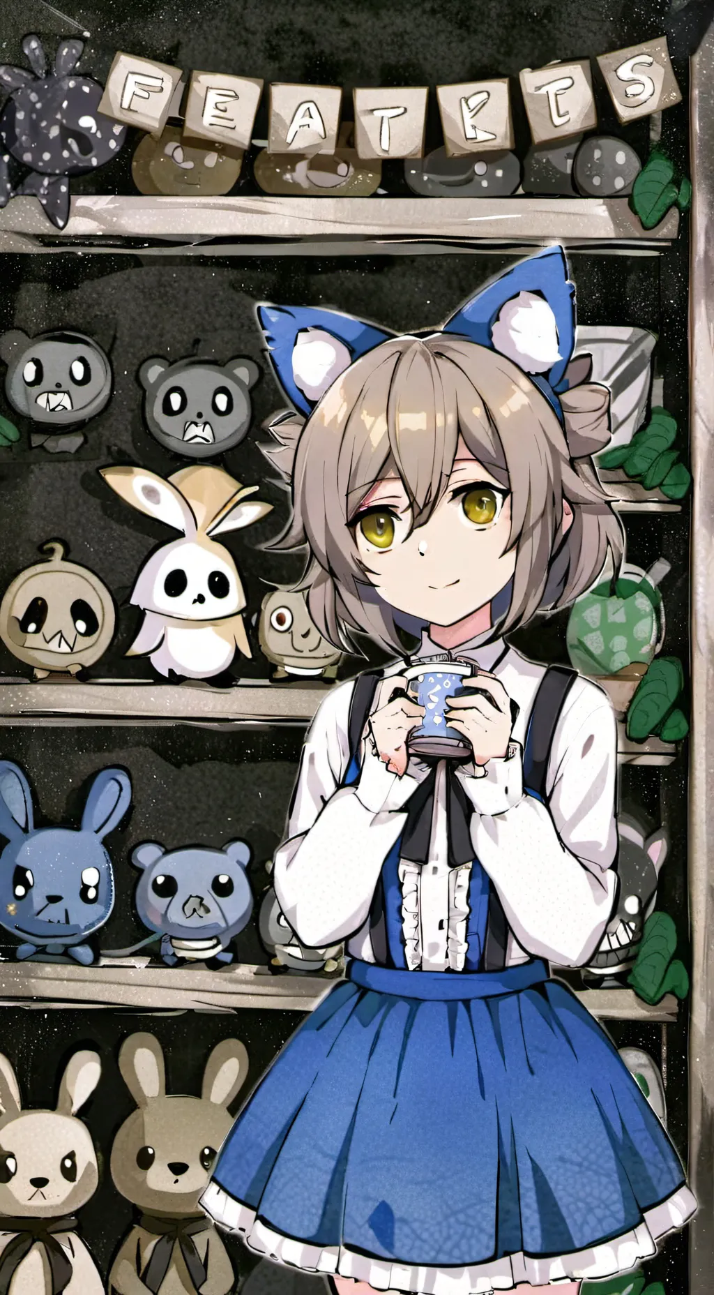 ai character: FNAF background