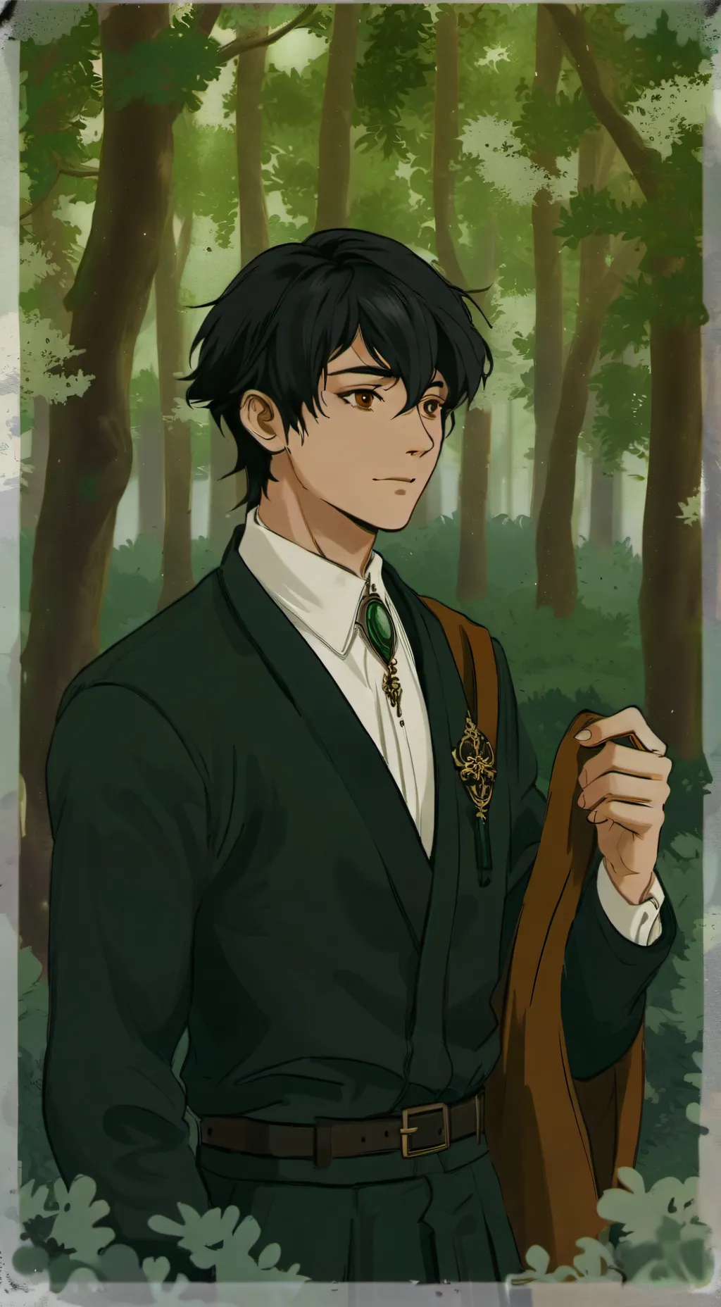 ai character: Гастер background