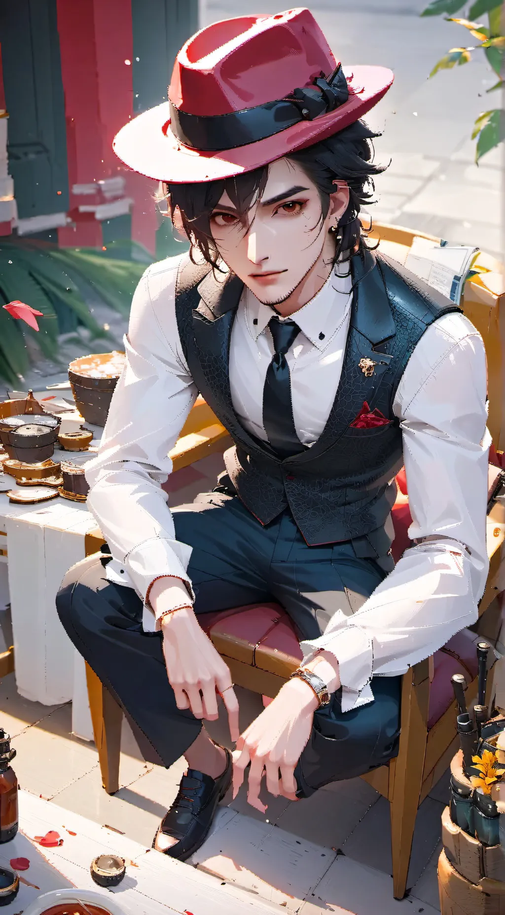 ai character: Alejandro background