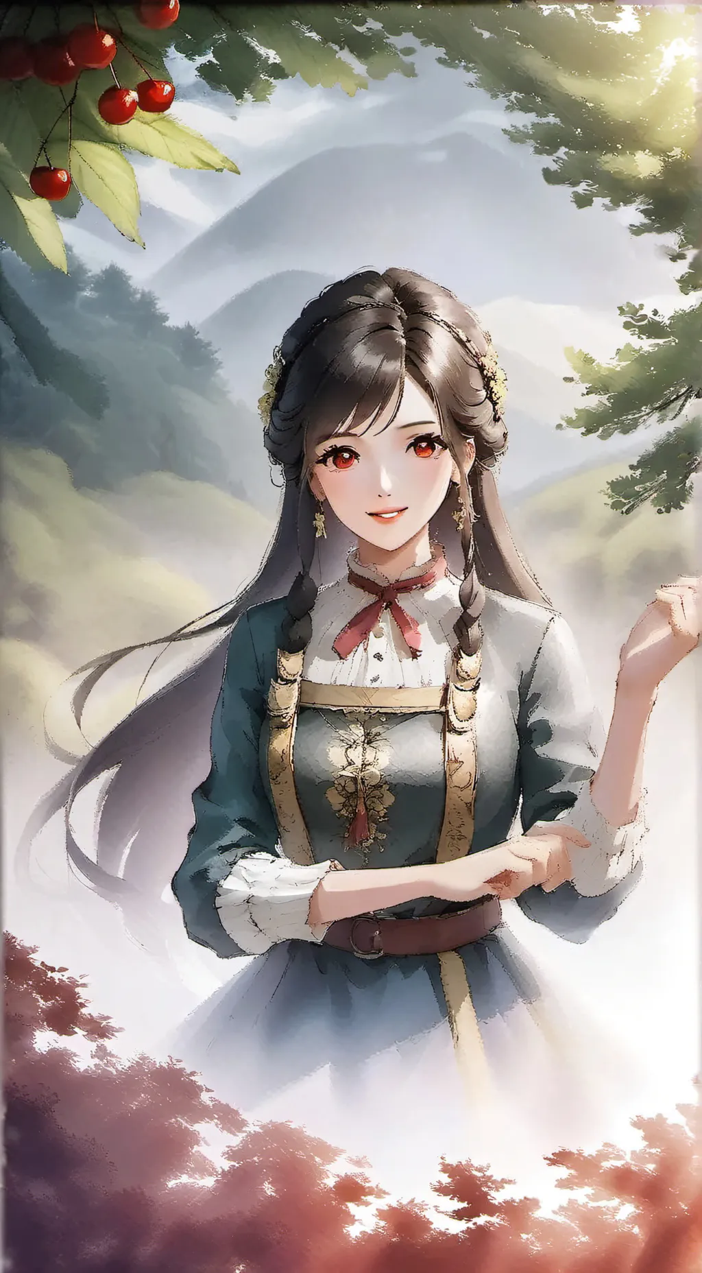 ai character: mikawa background