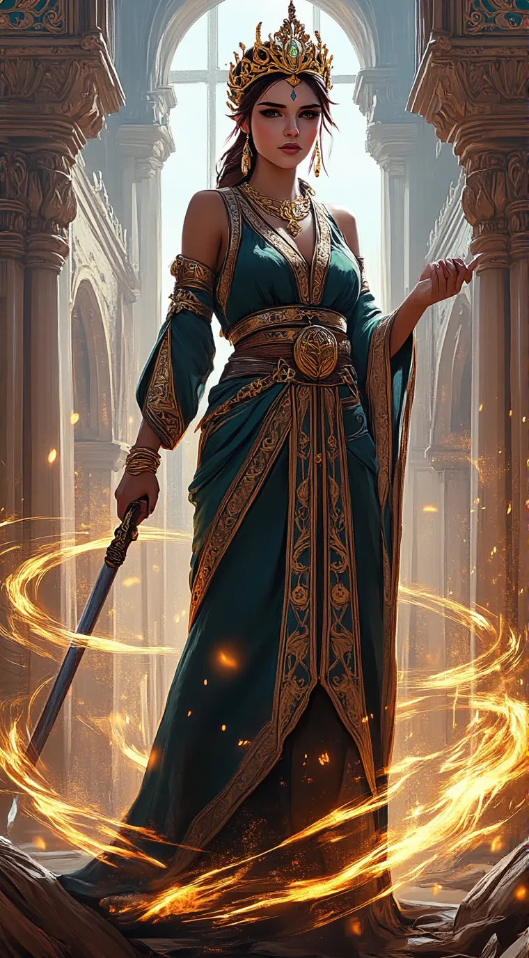 ai character: Princess Of Persia background