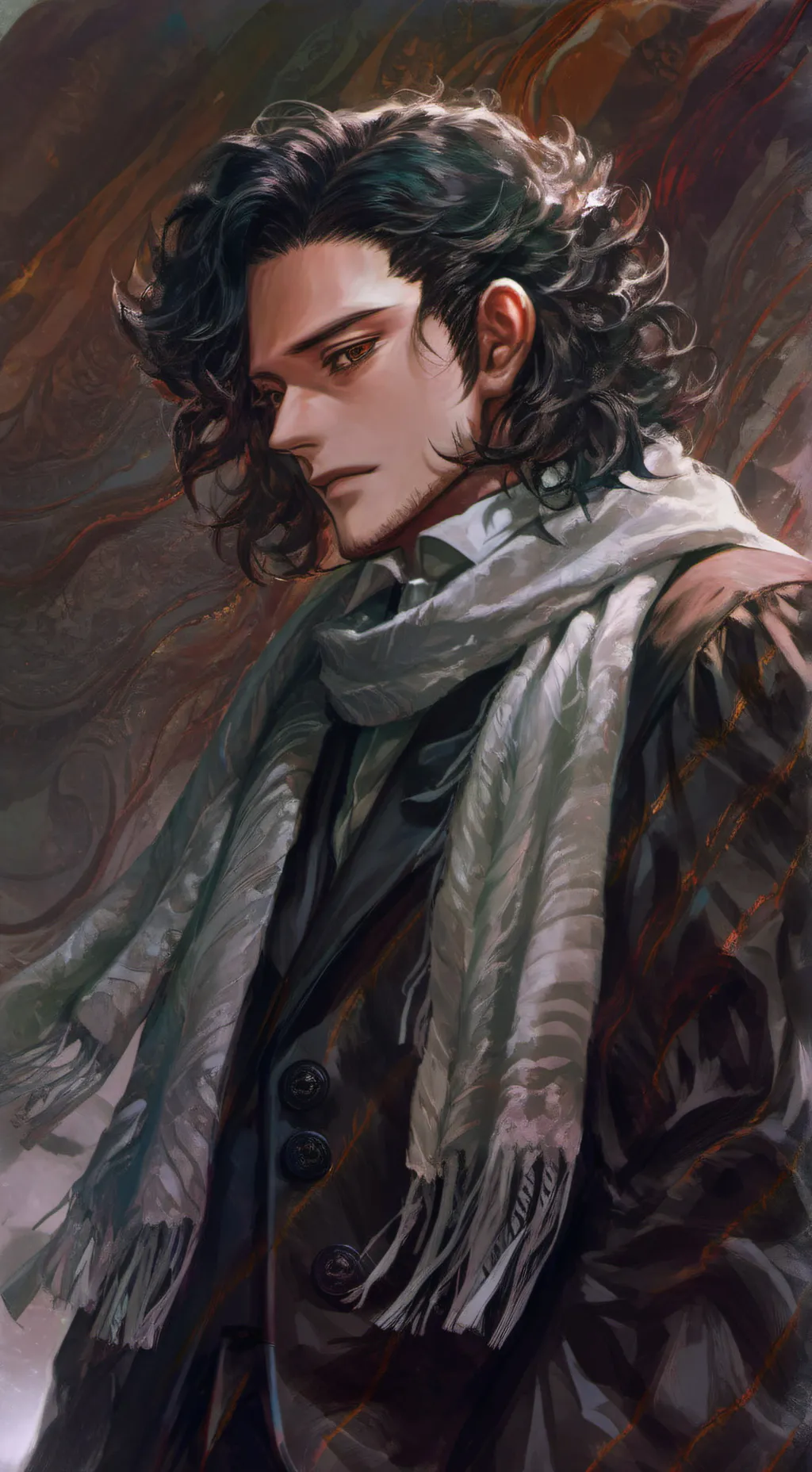 ai character: Mr. Aizawa- party background