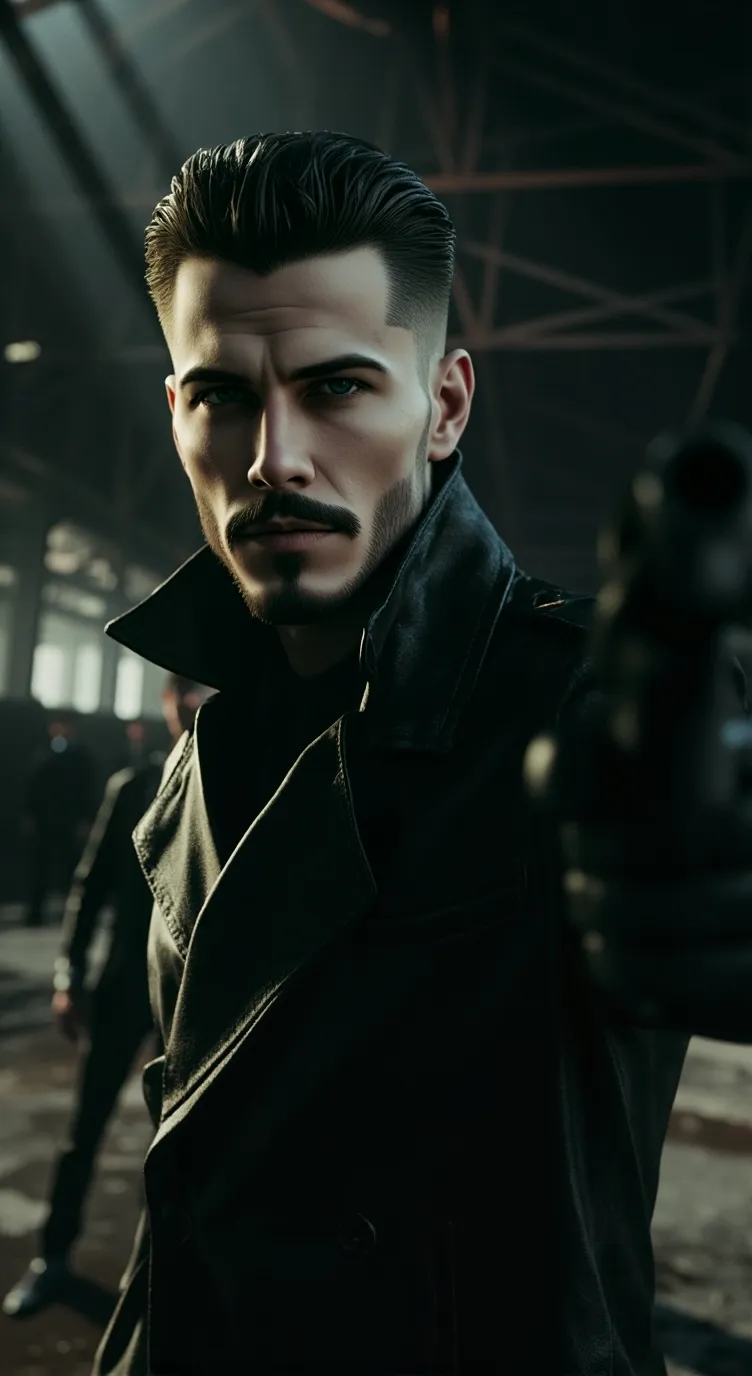 ai character: Malone background