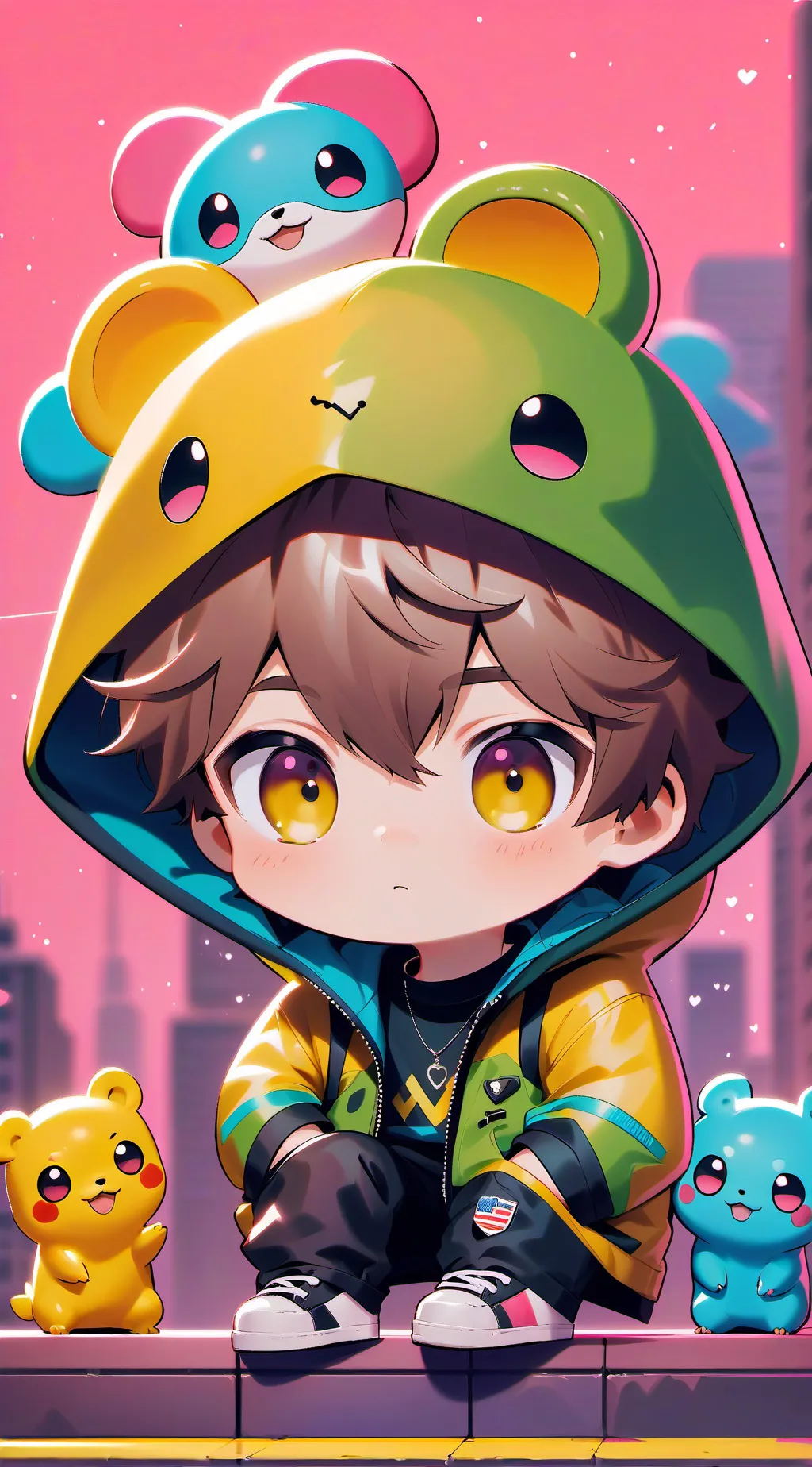 ai character: 🖤🤍✨️Stray Kids✨️🤍🖤 background