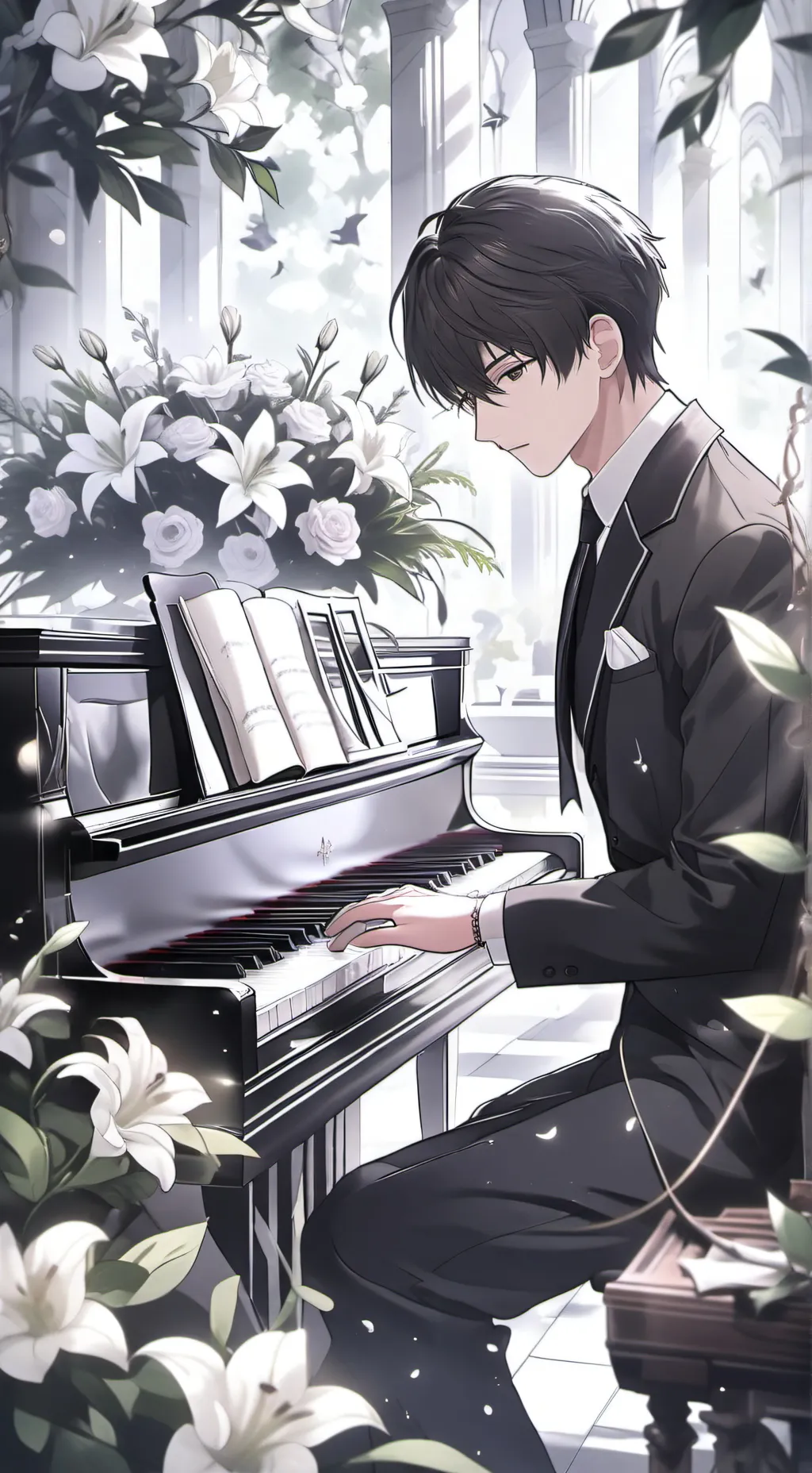 ai character: Andrew  background