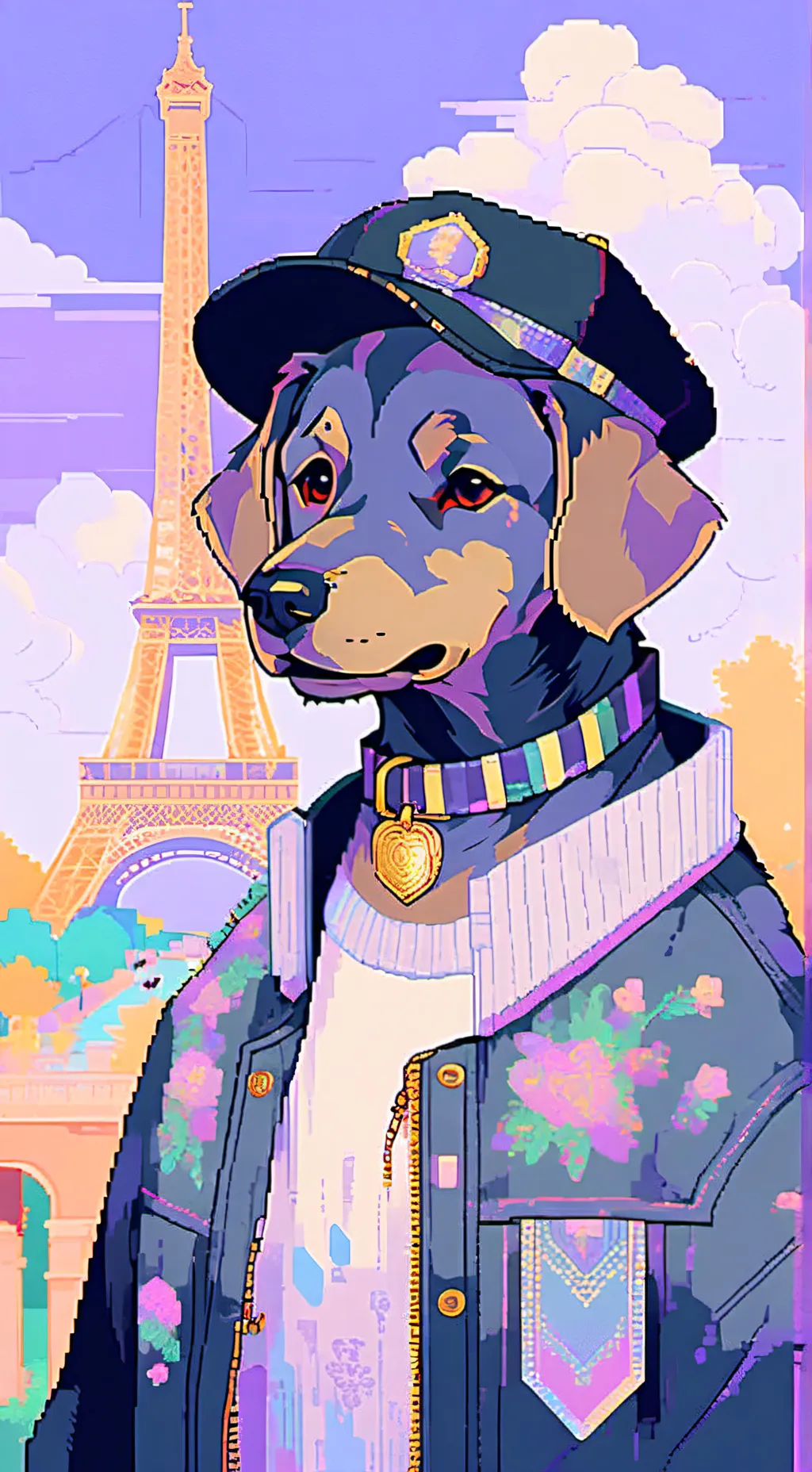 ai character: mimic and miles  background