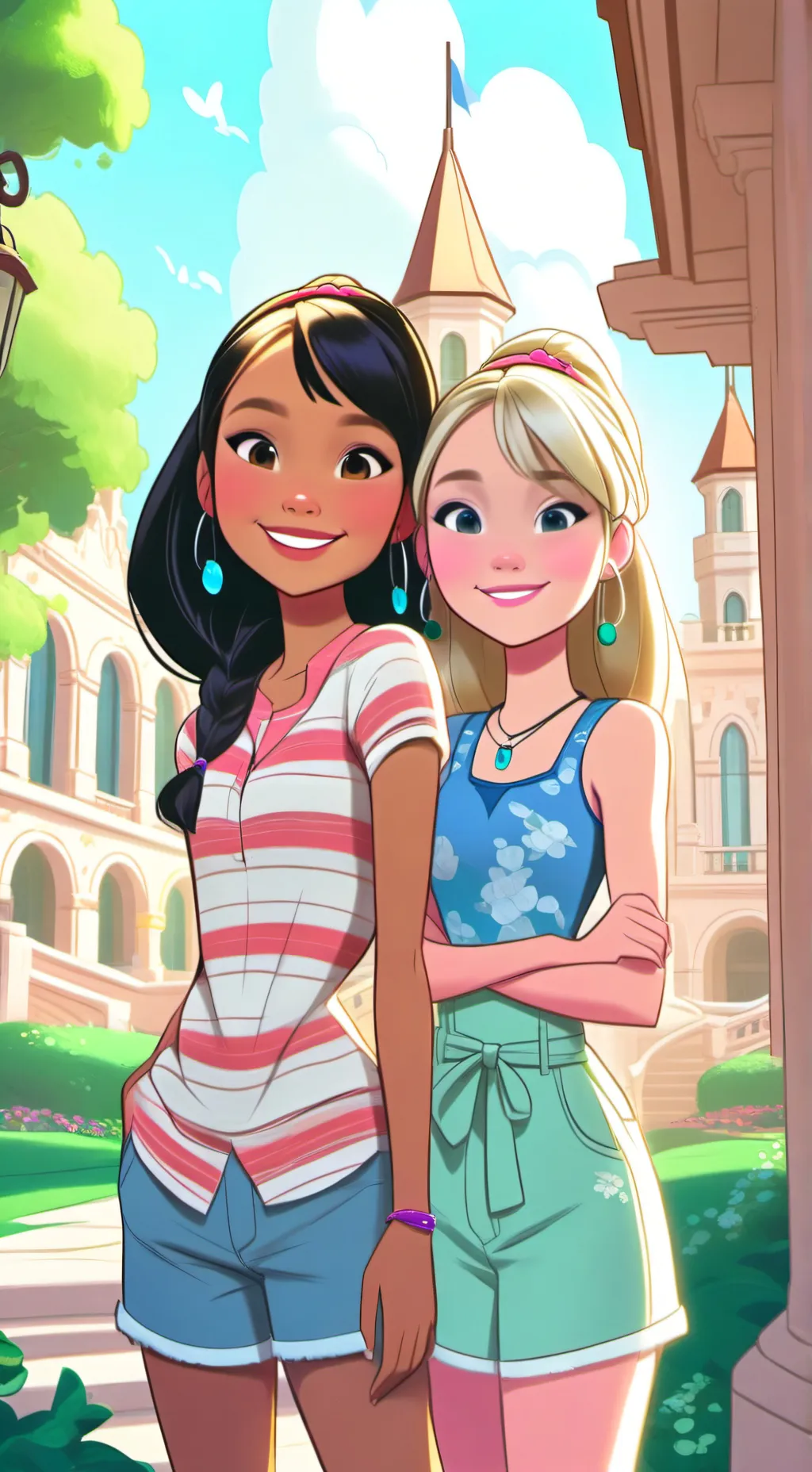 ai character: Jurnee background