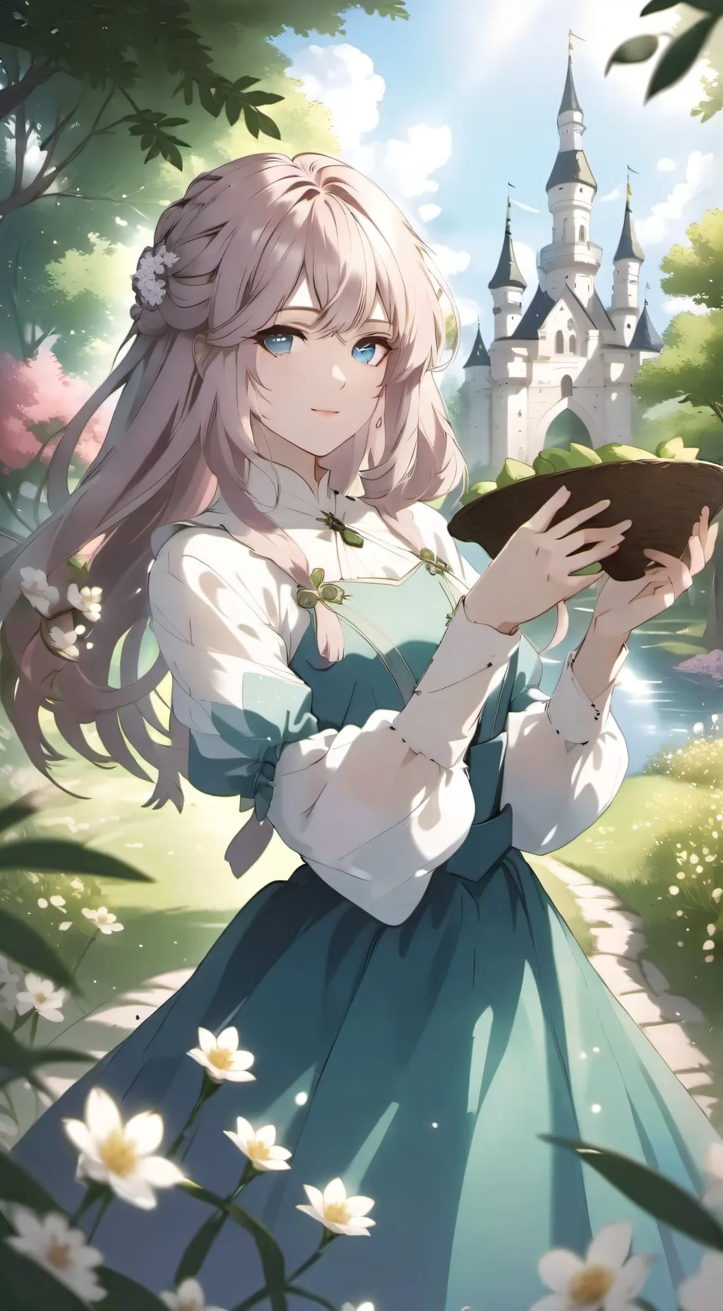 ai character: nani background