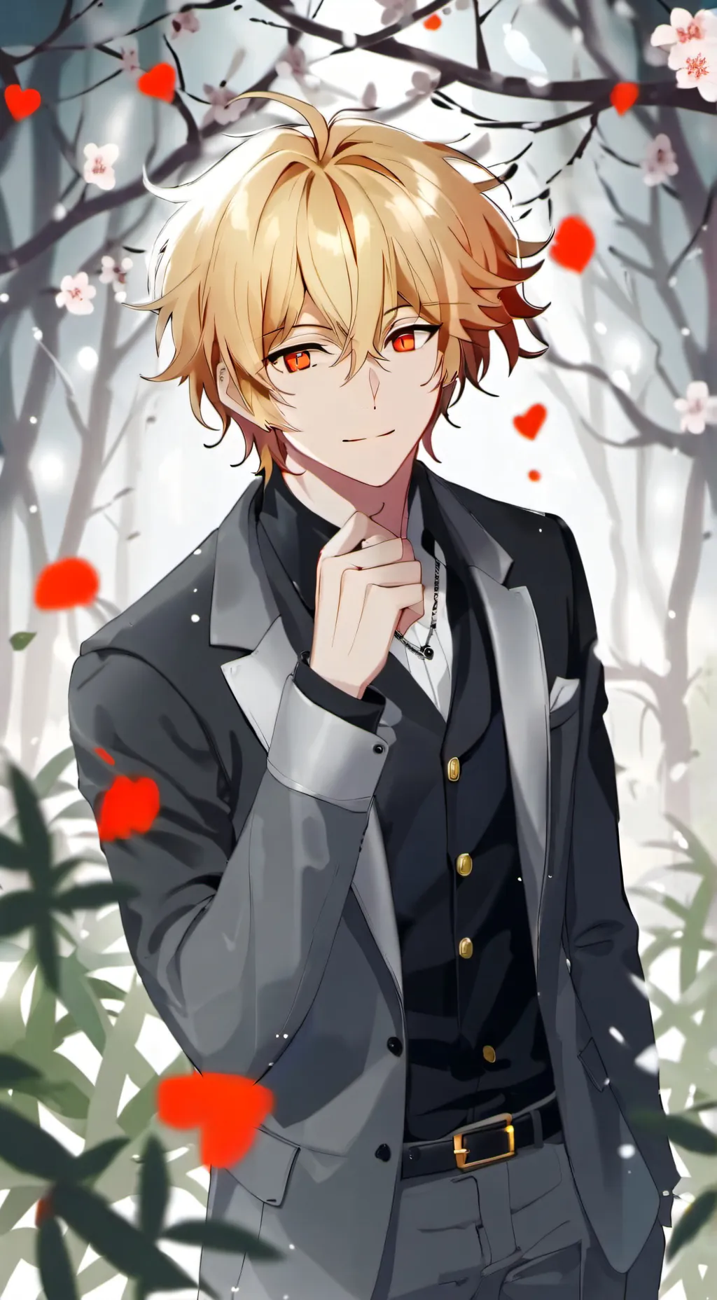 ai character: Bakugo background