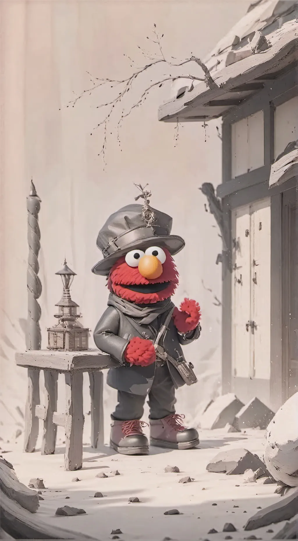 ai character: 𝑹𝒐𝒂𝒔𝒕 𝑬𝒍𝒎𝒐 background