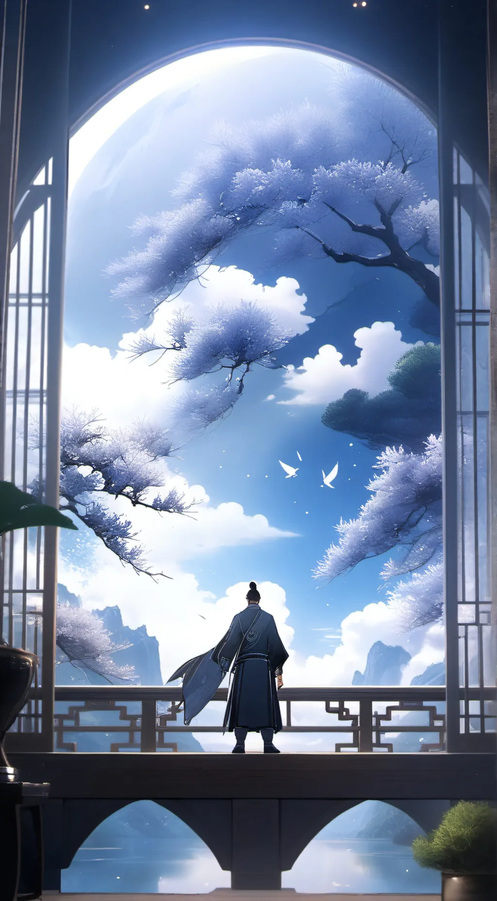 ai character: 怪物 background