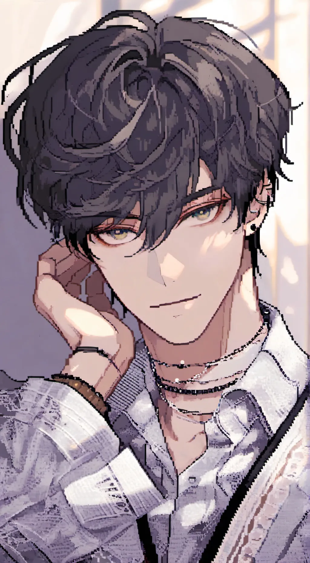 ai character: Mitchel  background