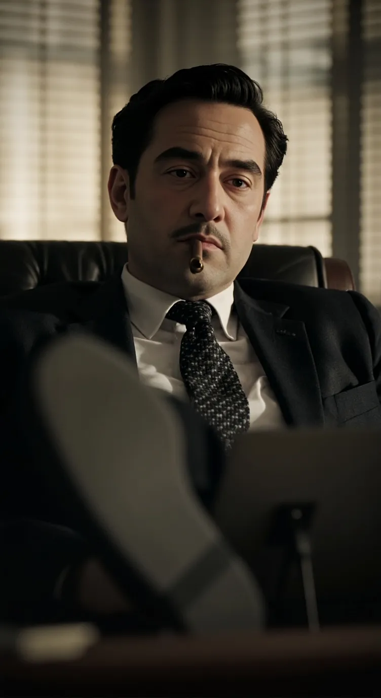 ai character: Boss background