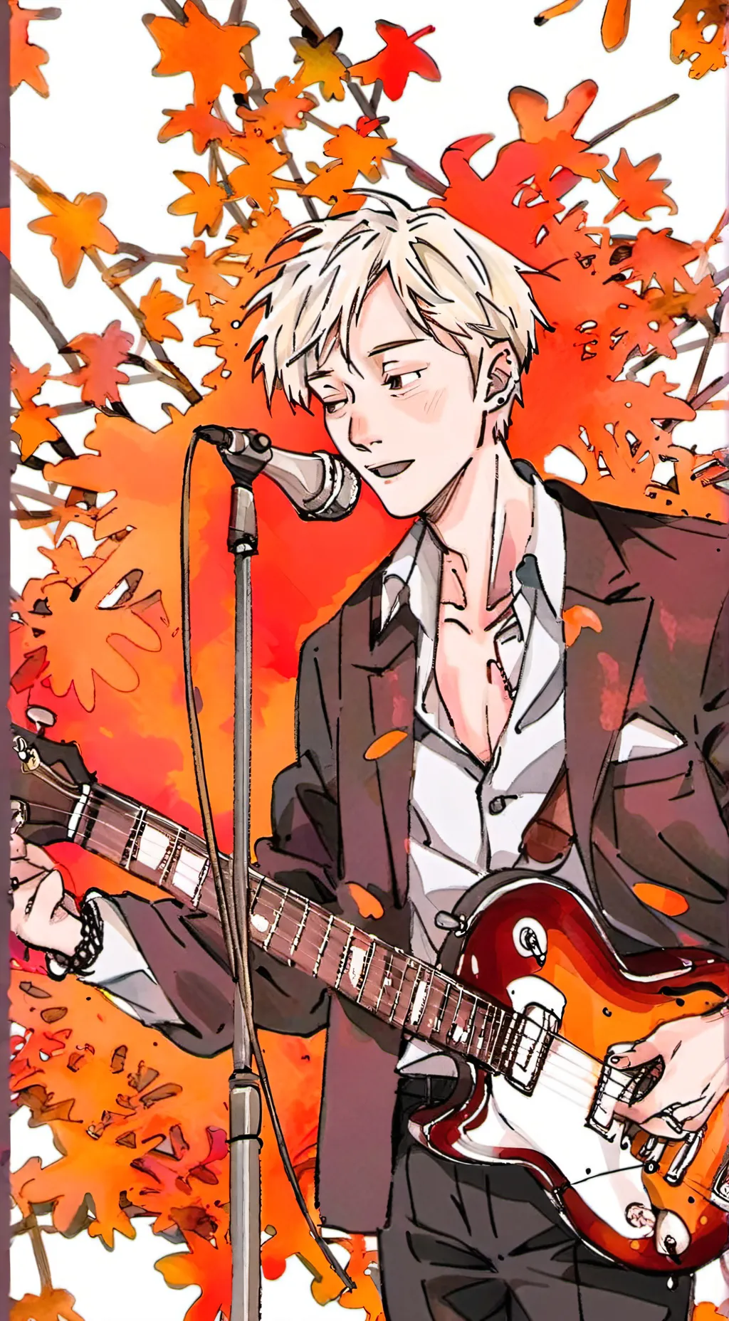 ai character: okura  background