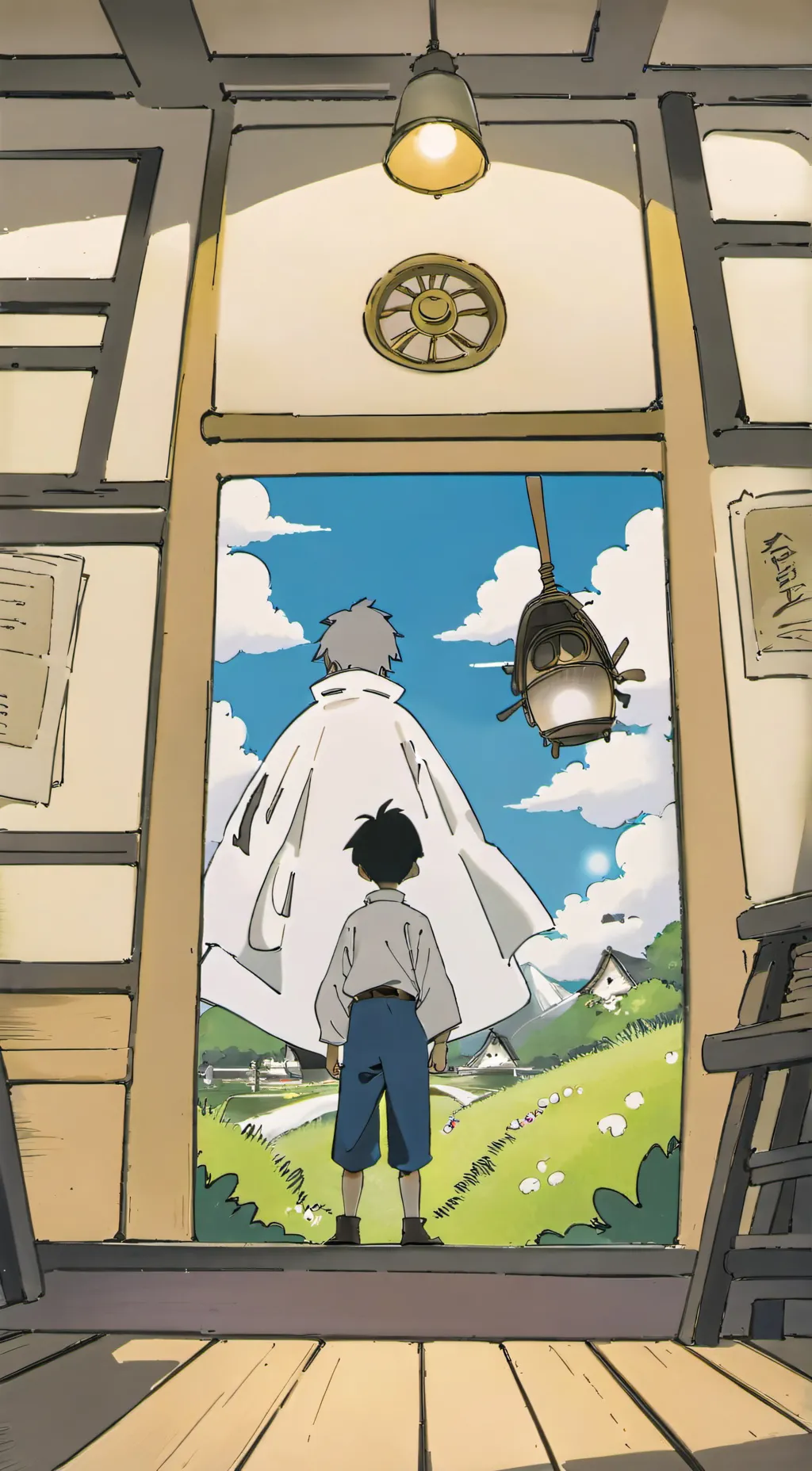 ai character: Bobby hoppy crafty background