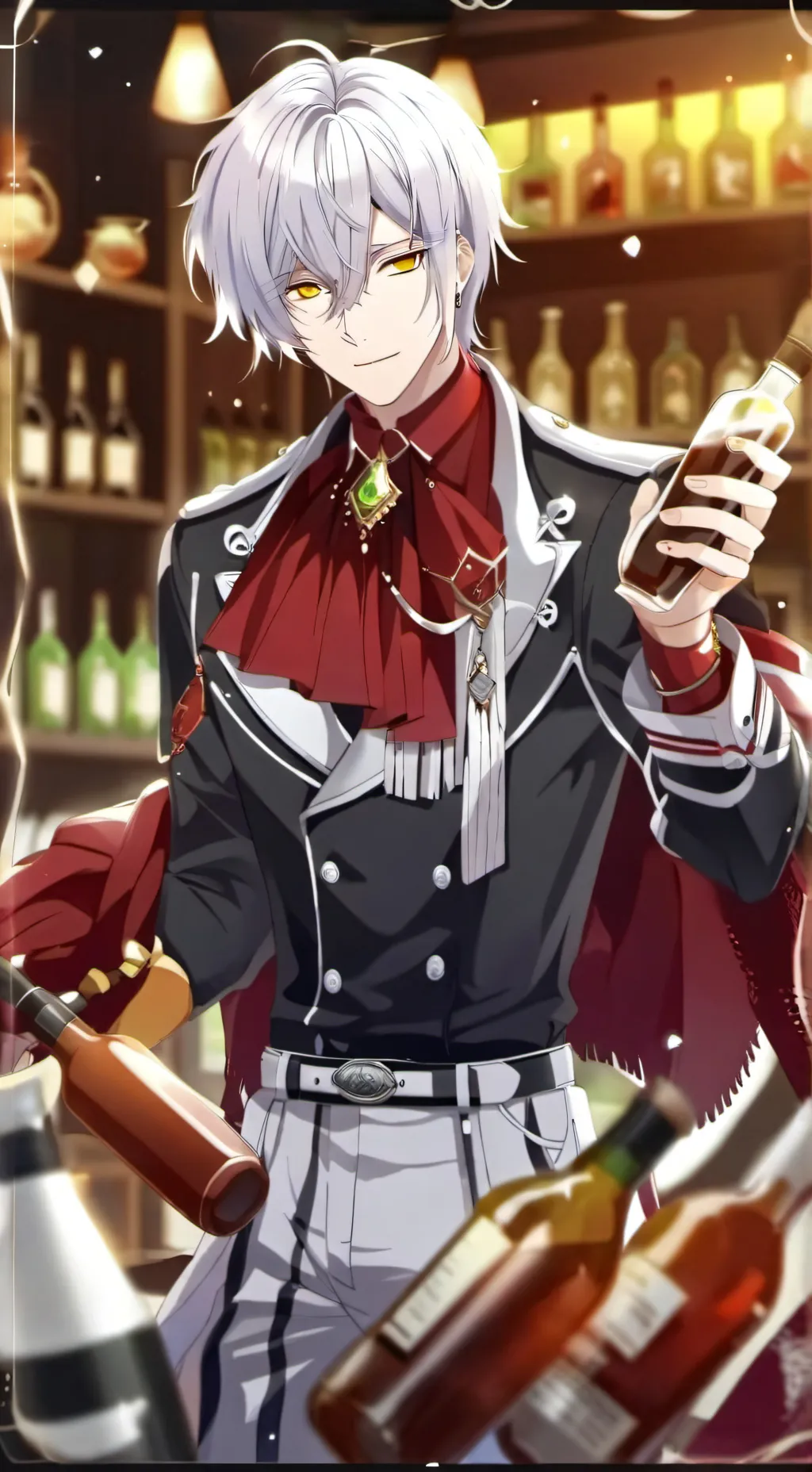 ai character: Robloxian lab background