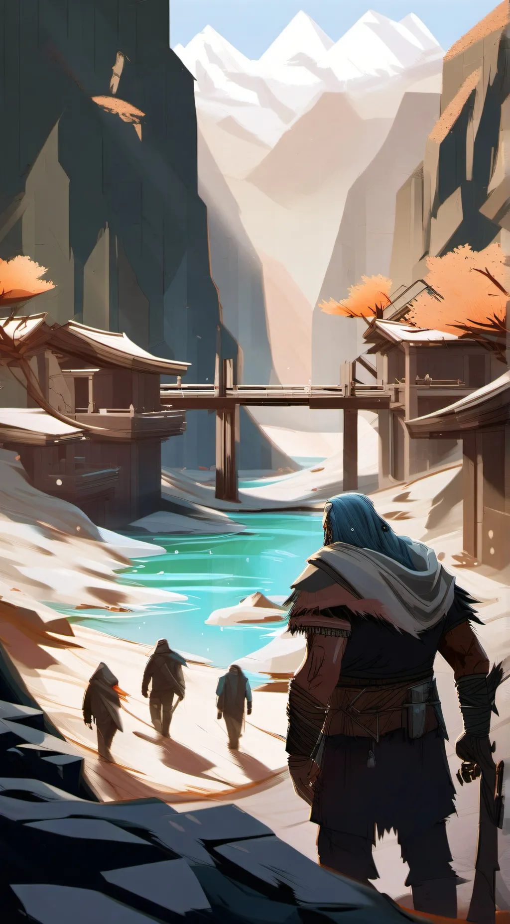 ai character: Król background