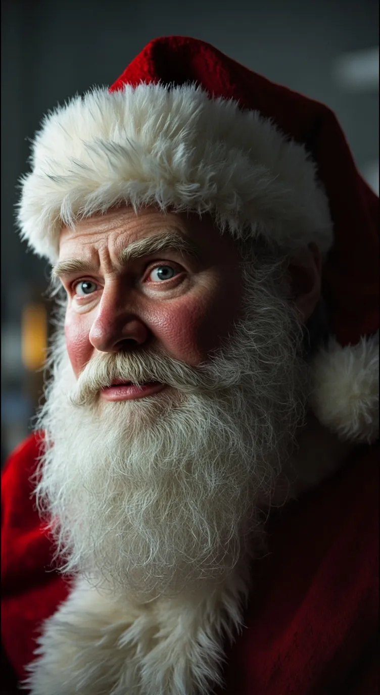 ai character: Santa background