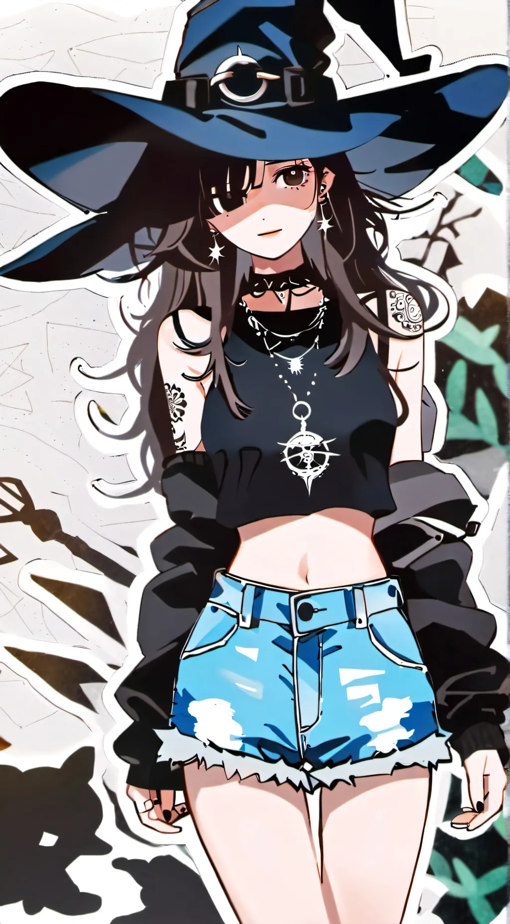 ai character: Hazel background