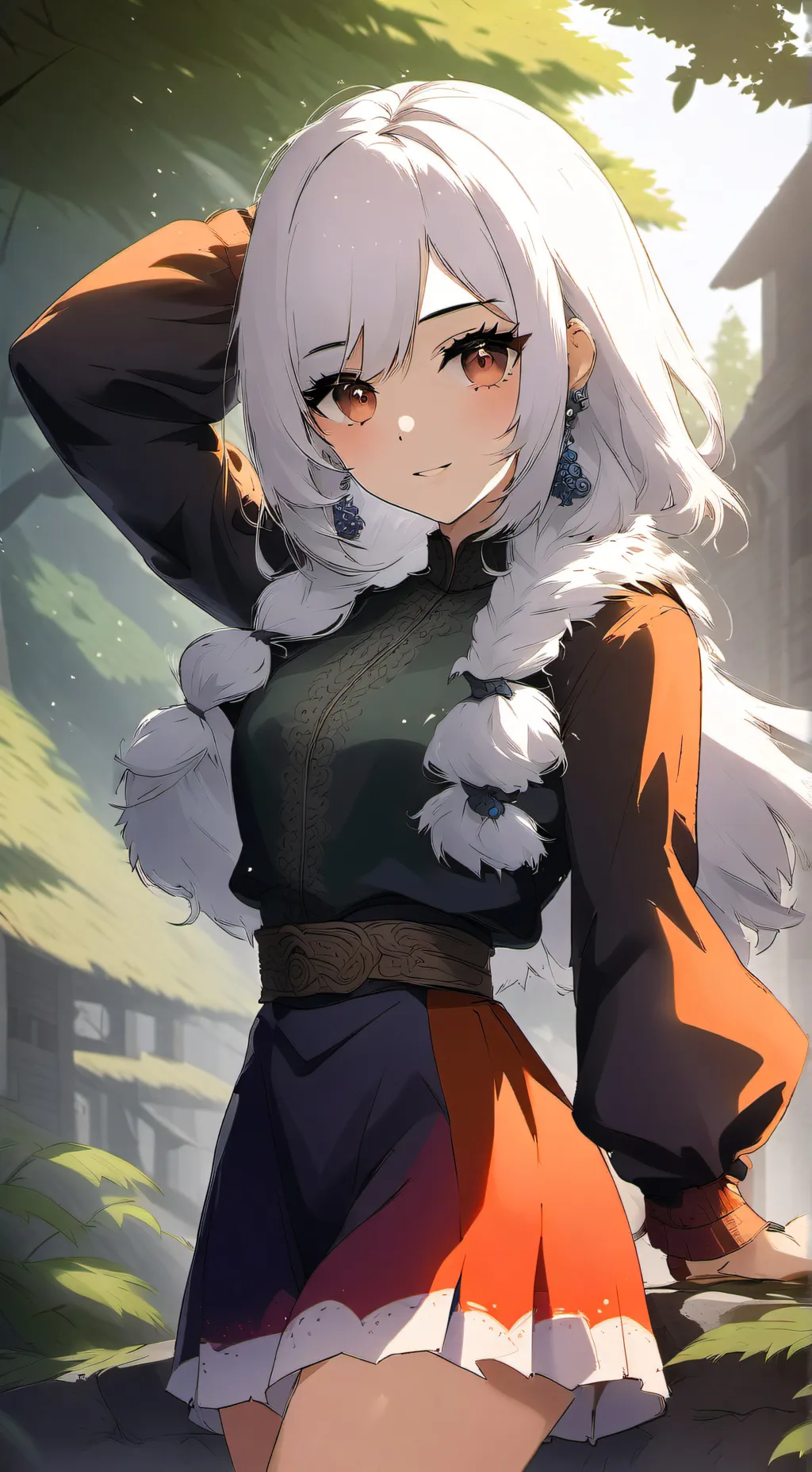 ai character: Ruth  background