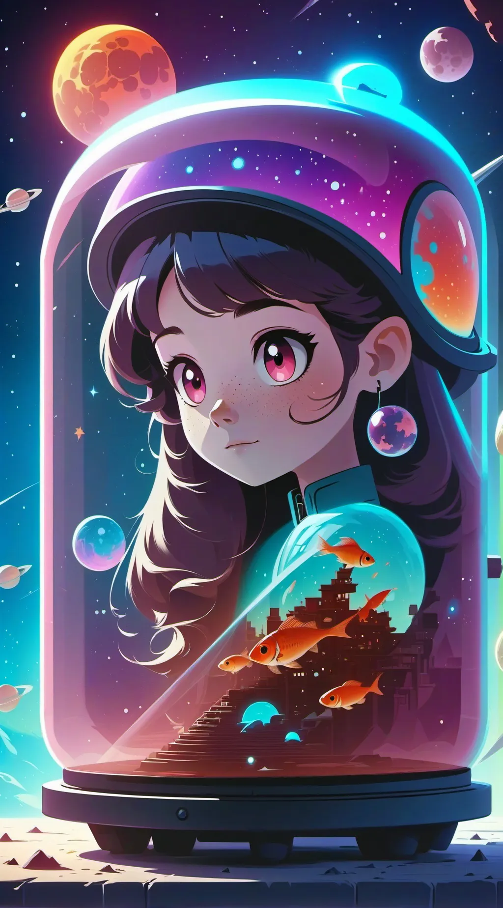 ai character: astro?............ background